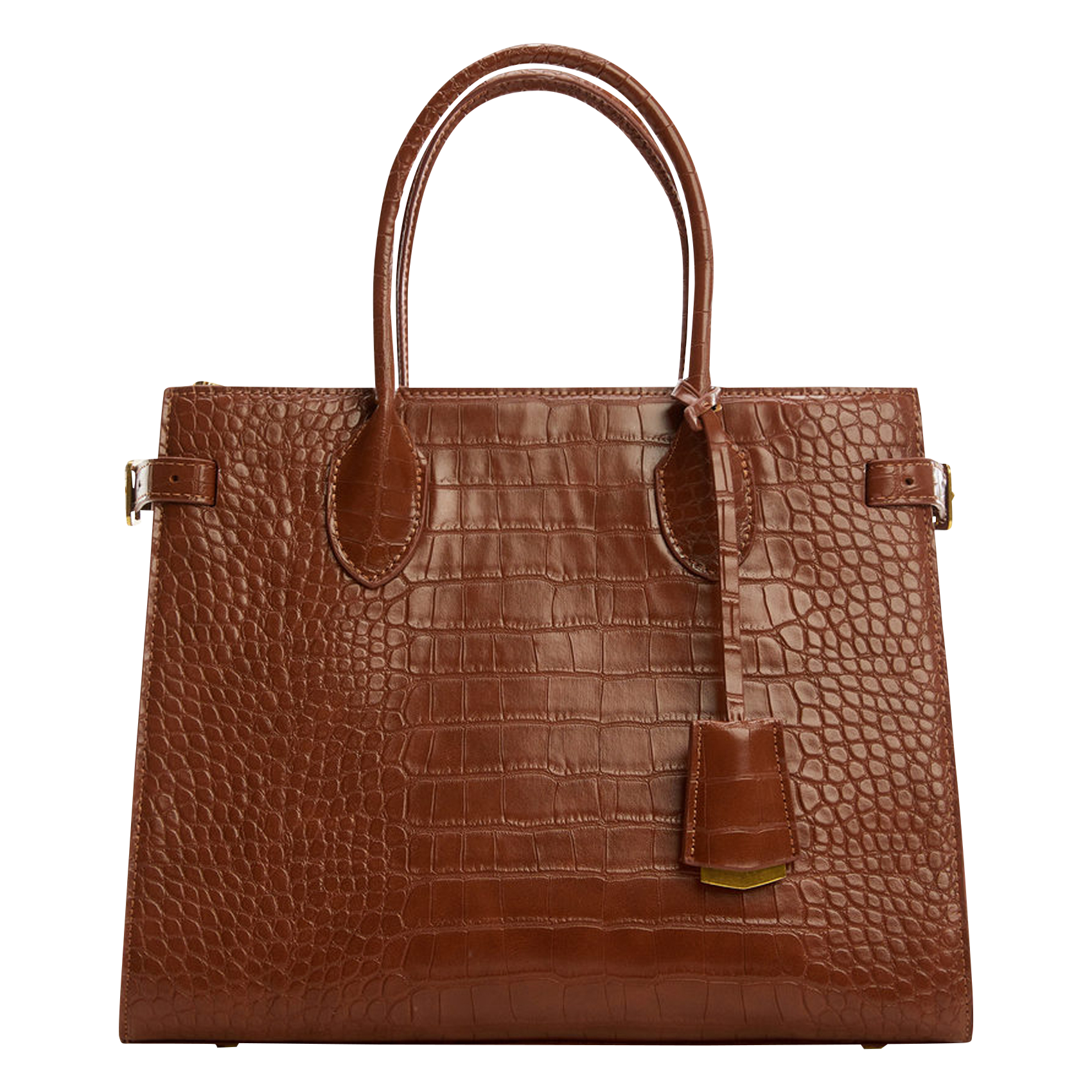 Crocodile Handbag Sac Lancaster Croco Marron Cabas Sac Lancaster
