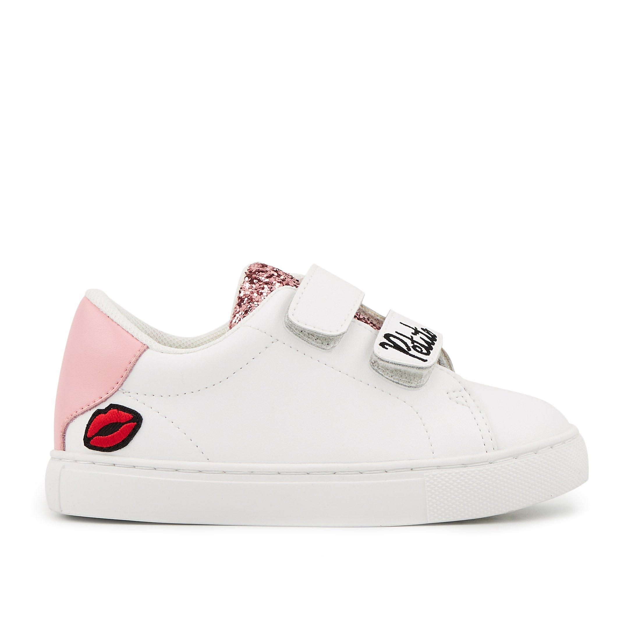 Leather sneakers BONS BAISERS PARIS White
