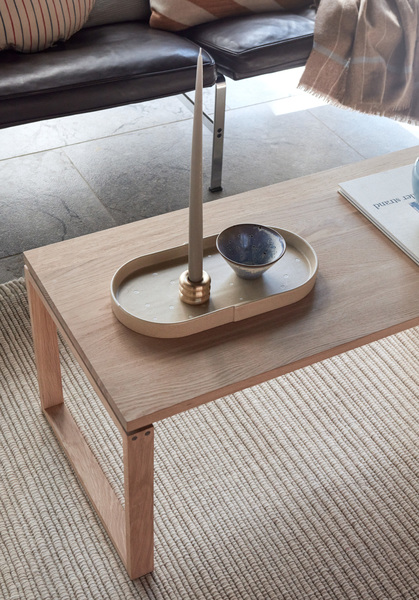 Stoneware plate OYOY LIVING DESIGN Brown