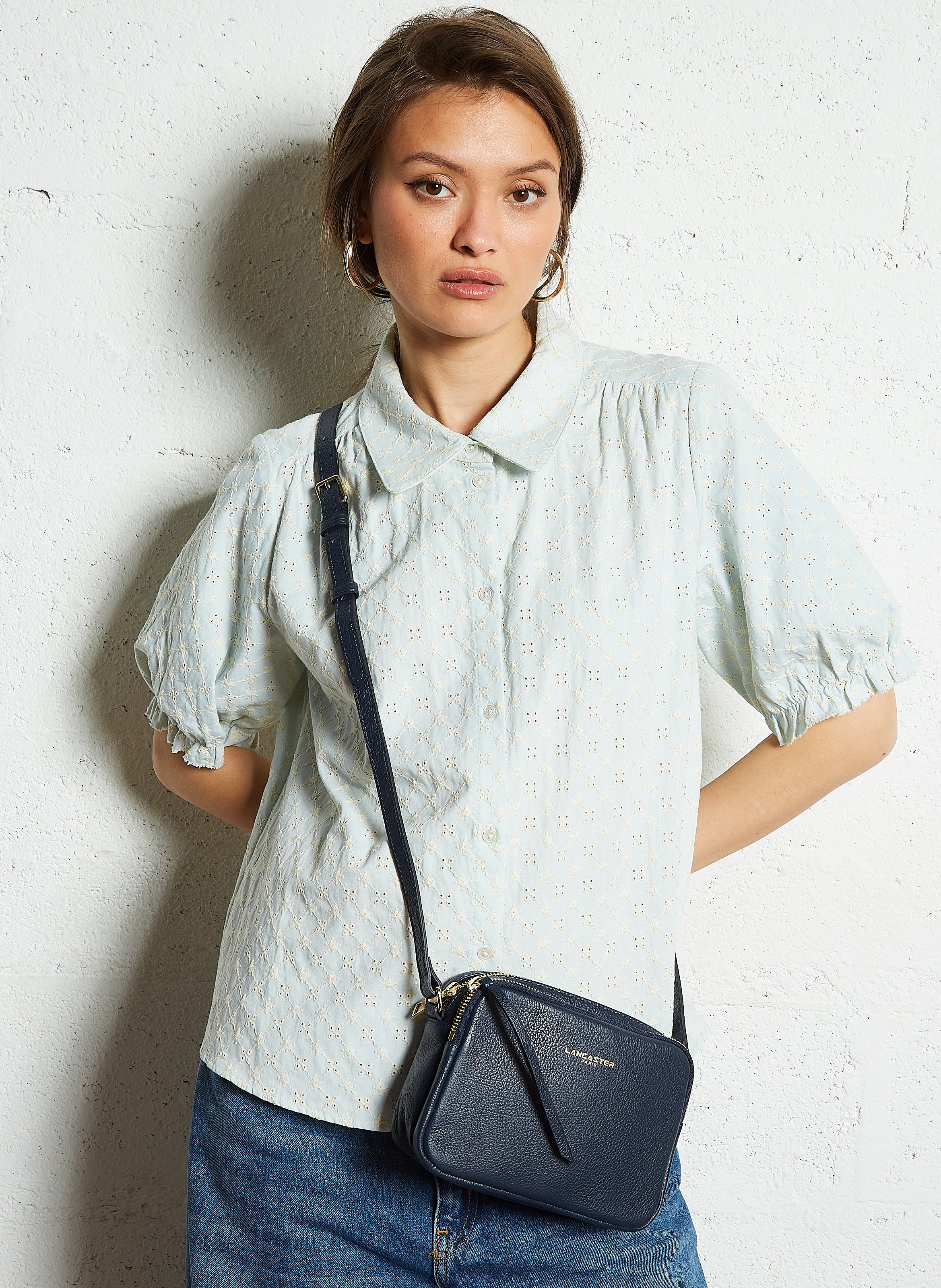 Trotter Mini-Umhängetasche Blau