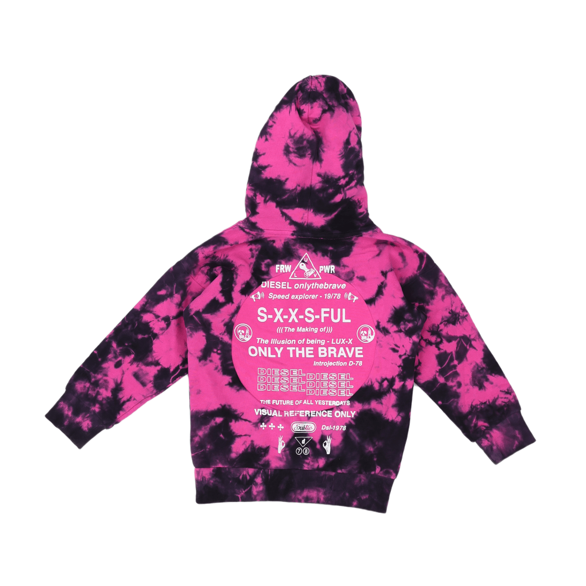 Pink kids sweatshirt - 4 years DIESEL  - Seconde Main Pink