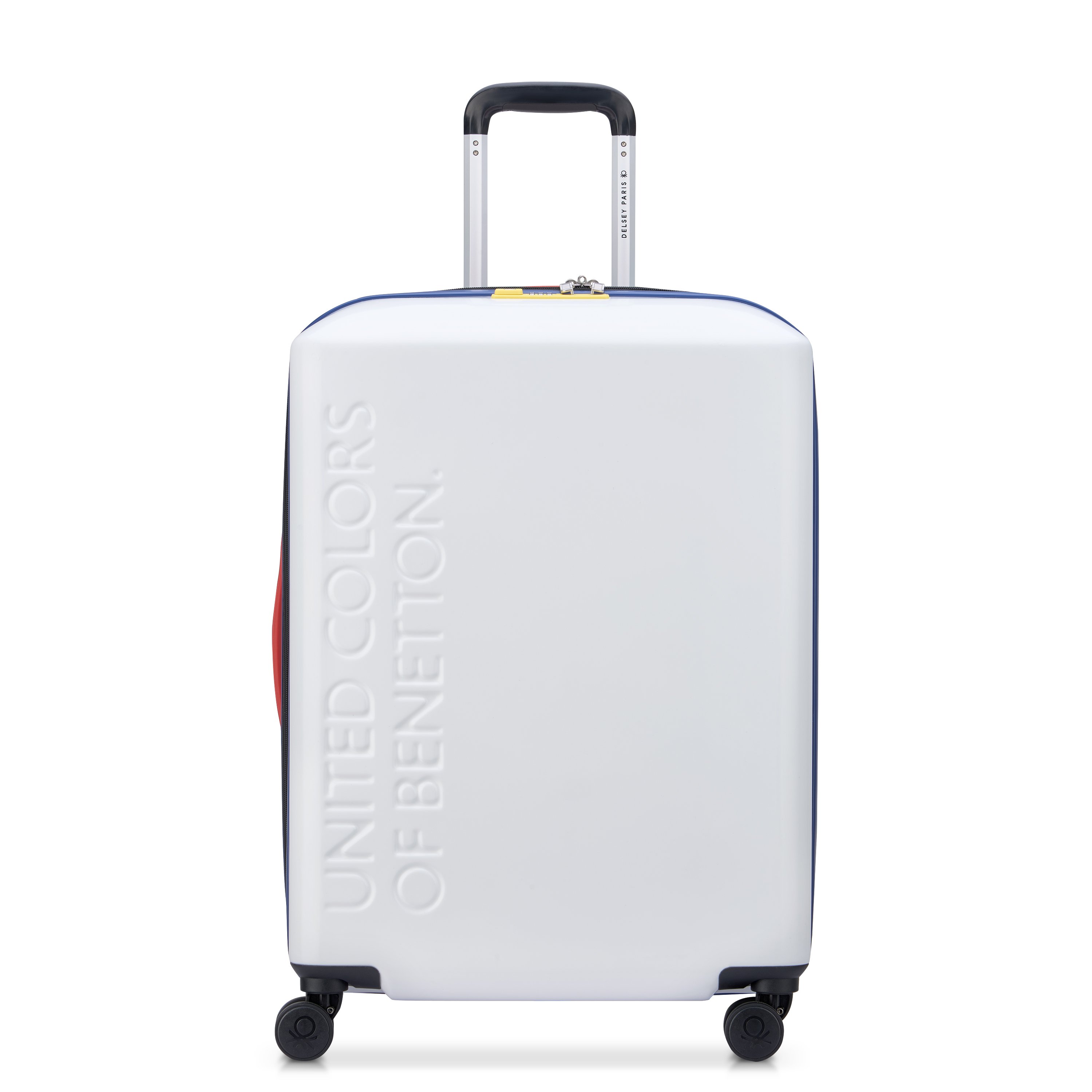 Valise soute rigide 65 cm x 46 cm x 27 cm cm - 68 l - l DELSEY PARIS Blanc
