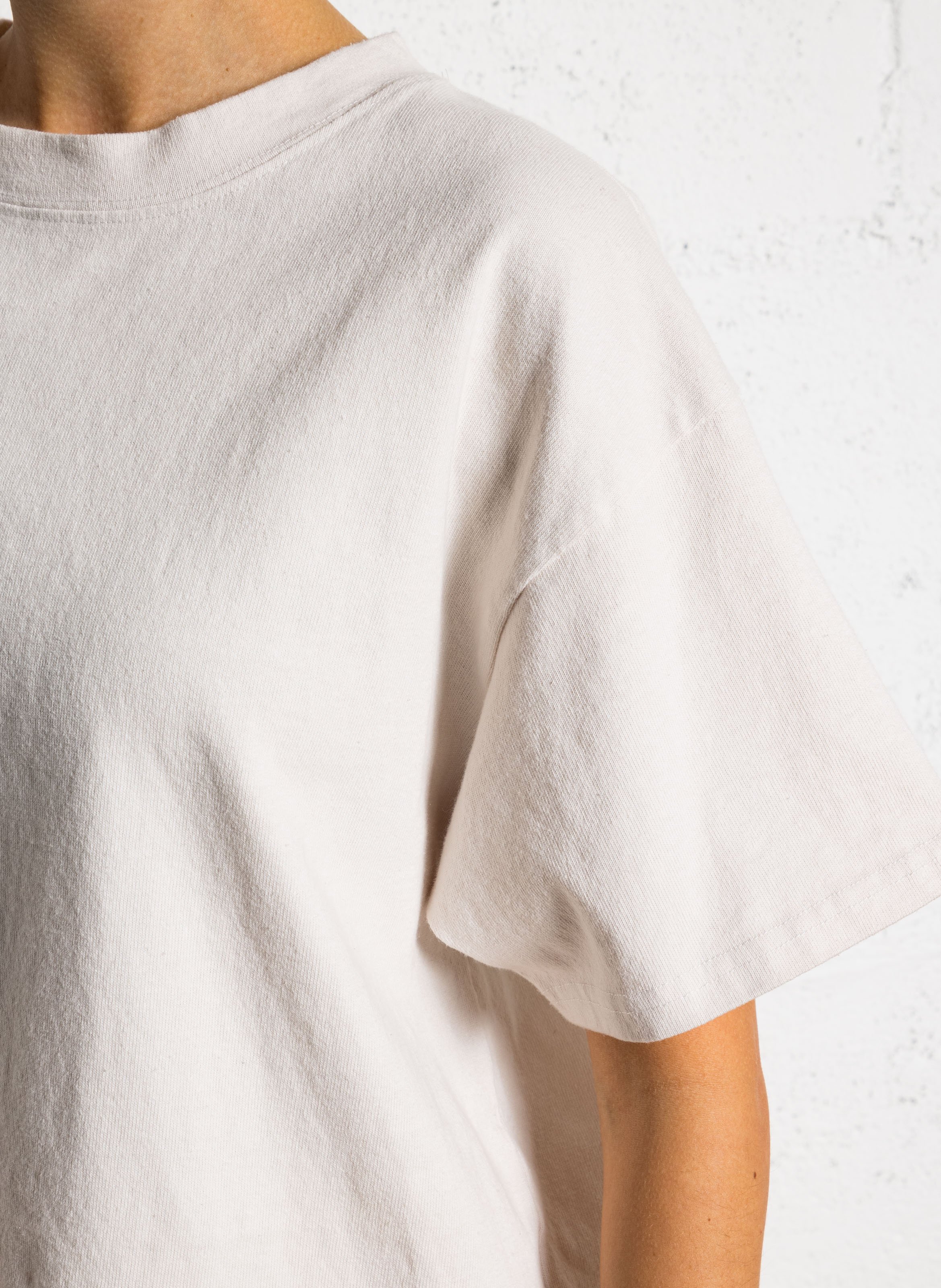 Oversized organic cotton T-shirt RUE DE TOKYO White