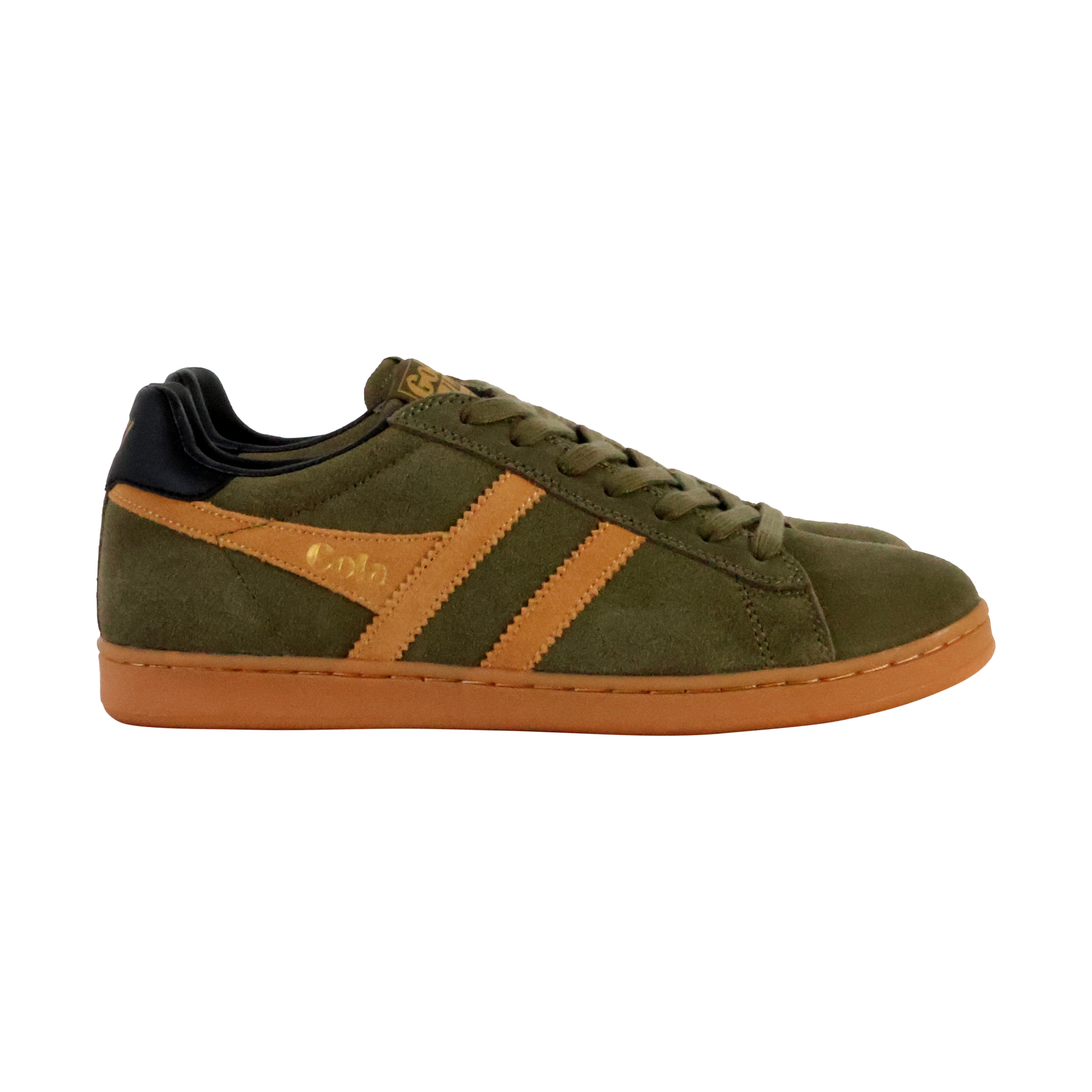 Leather sneakers equipe ii suede GOLA Khaki