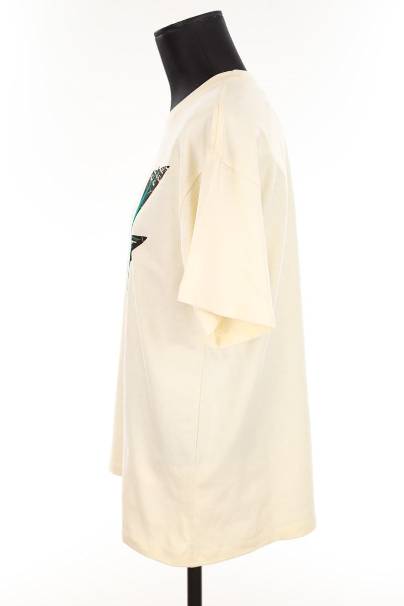 Cotton T-shirt ISABEL MARANT ÉTOILE - SECONDE MAIN Yellow