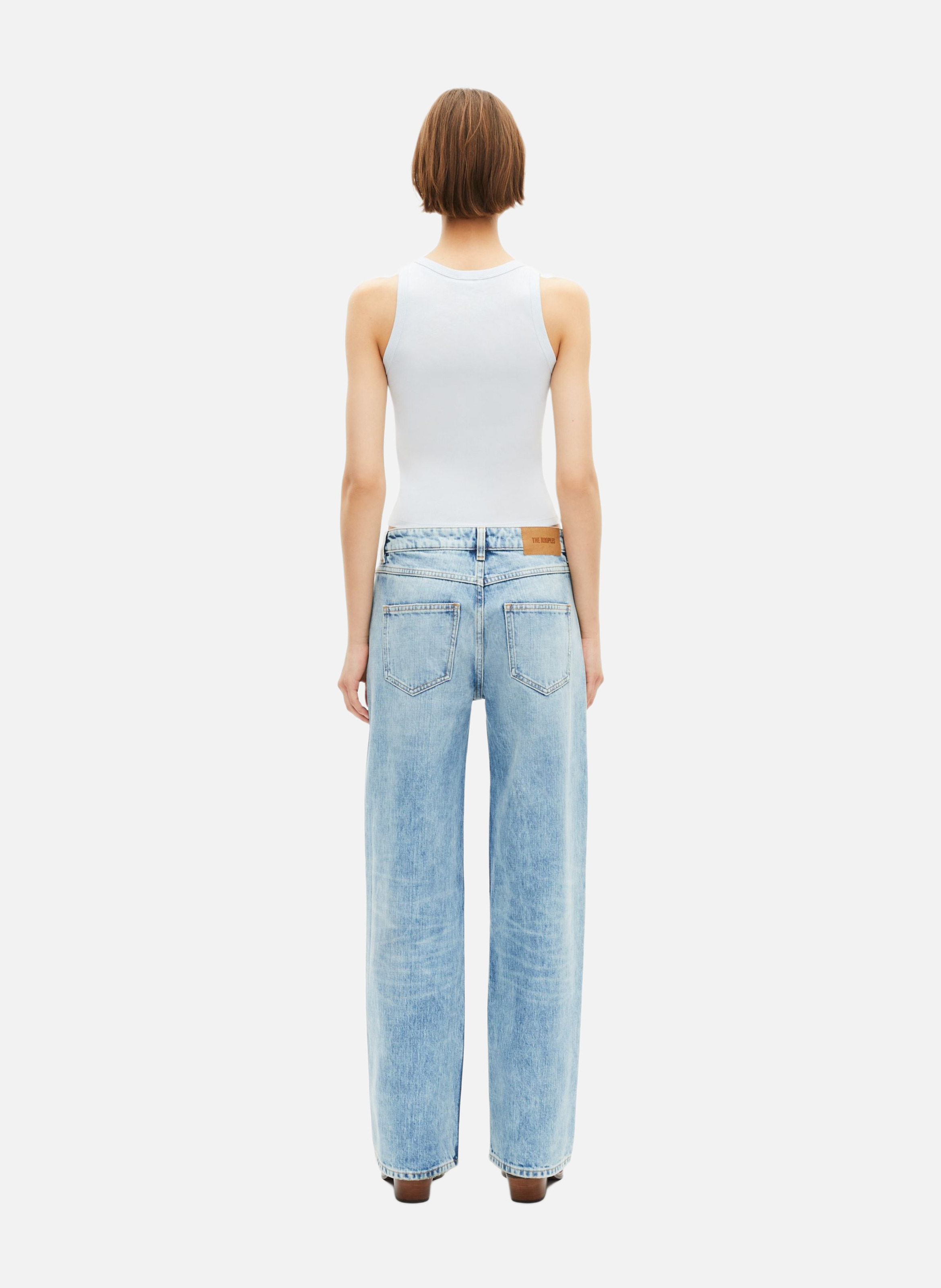 Tank top with crest THE KOOPLES Blue