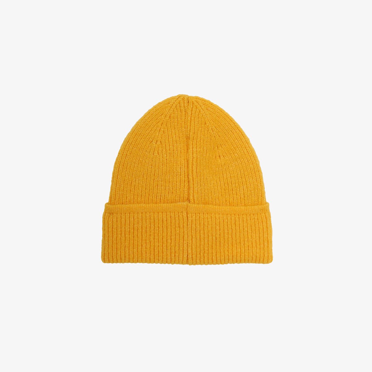 Plain reversible beanie SERGE BLANCO Yellow