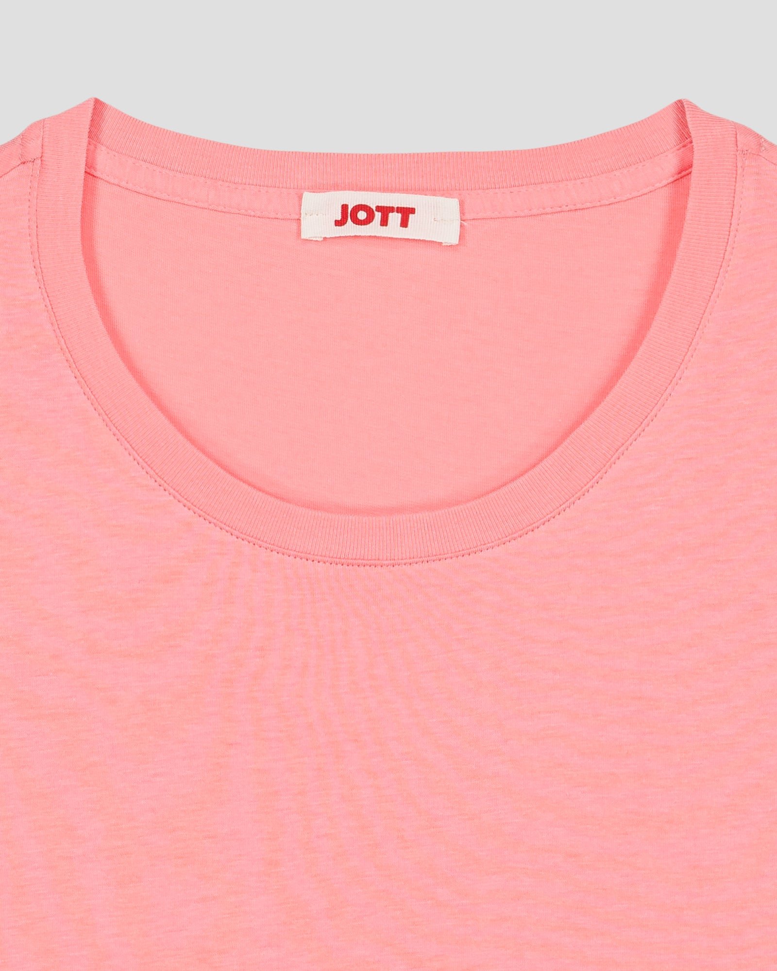 Lucia round neck t-shirt JOTT Pink