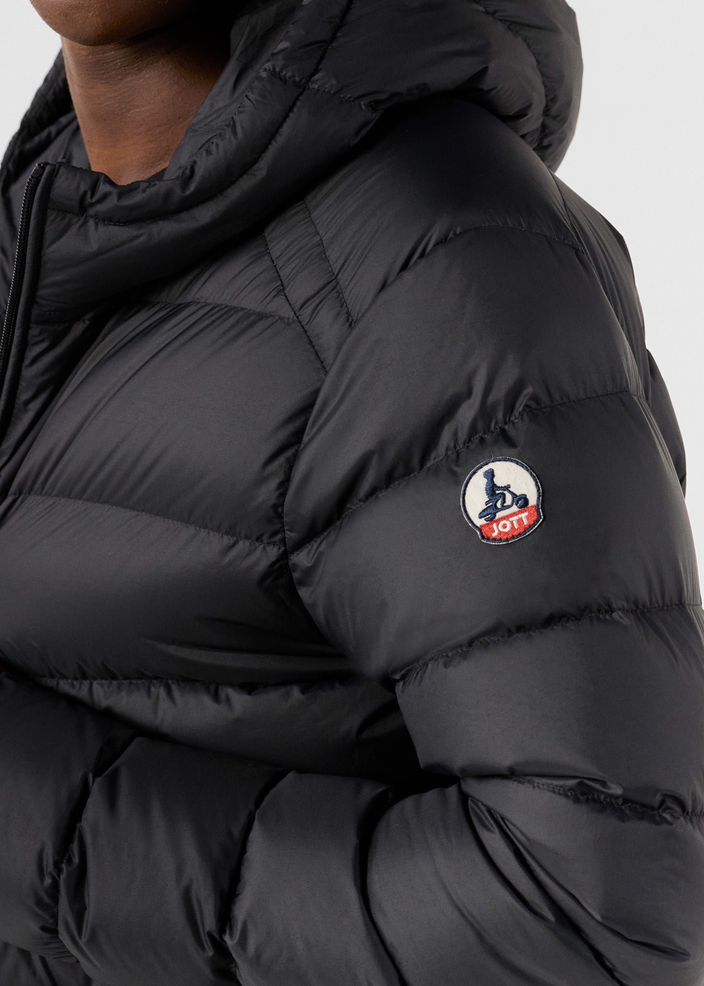 Johny Comfort Puffer Jacket JOTT Black