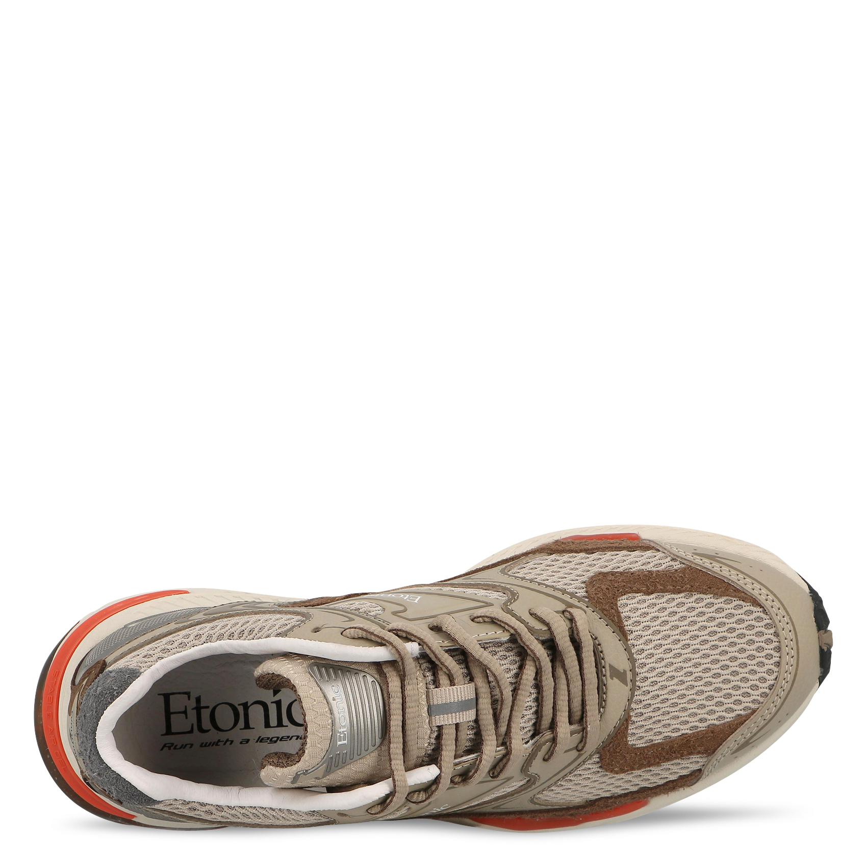 Baskets basses bi-matière  ETONIC Beige