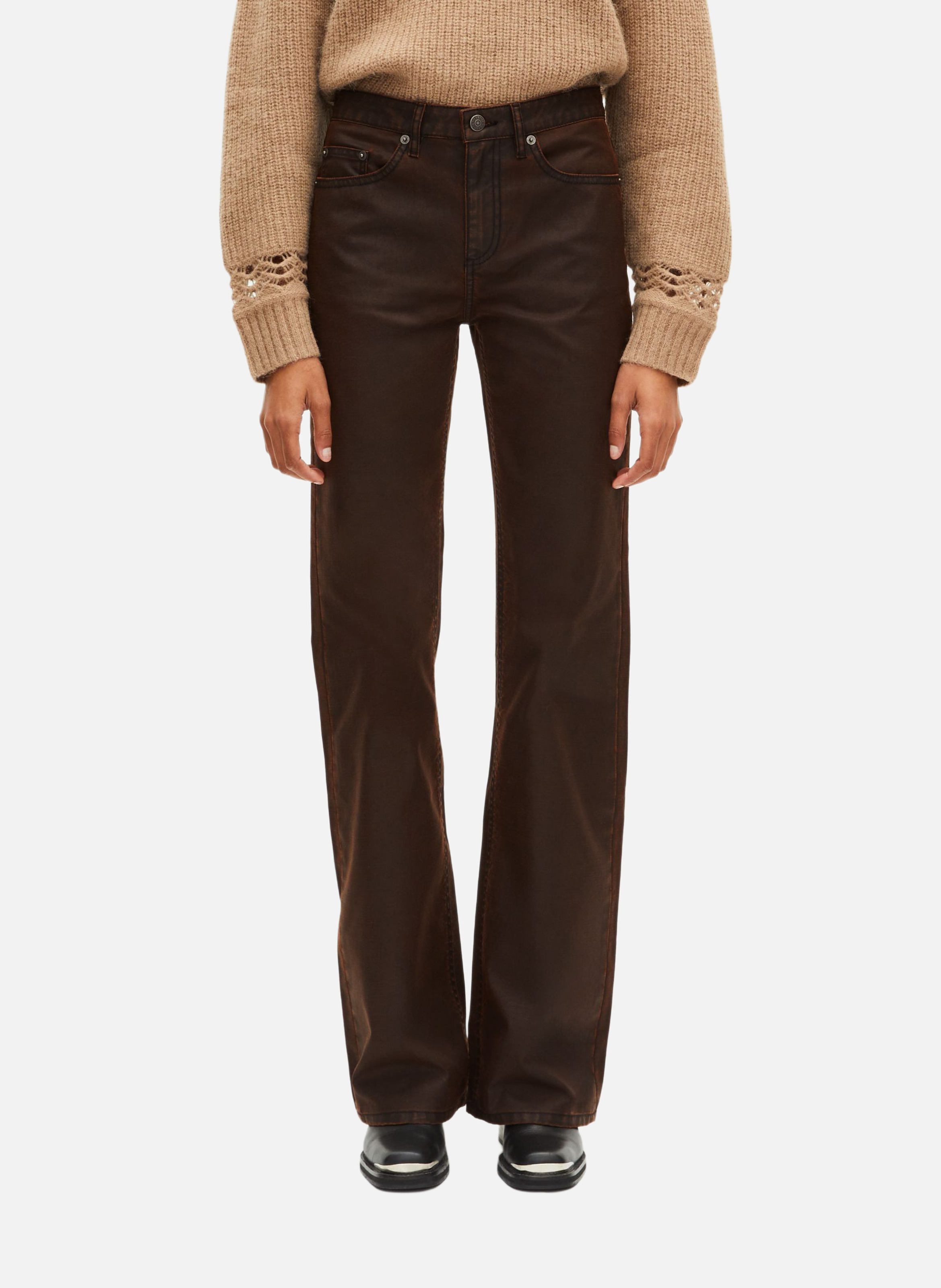 Boot-cut jeans THE KOOPLES Brown