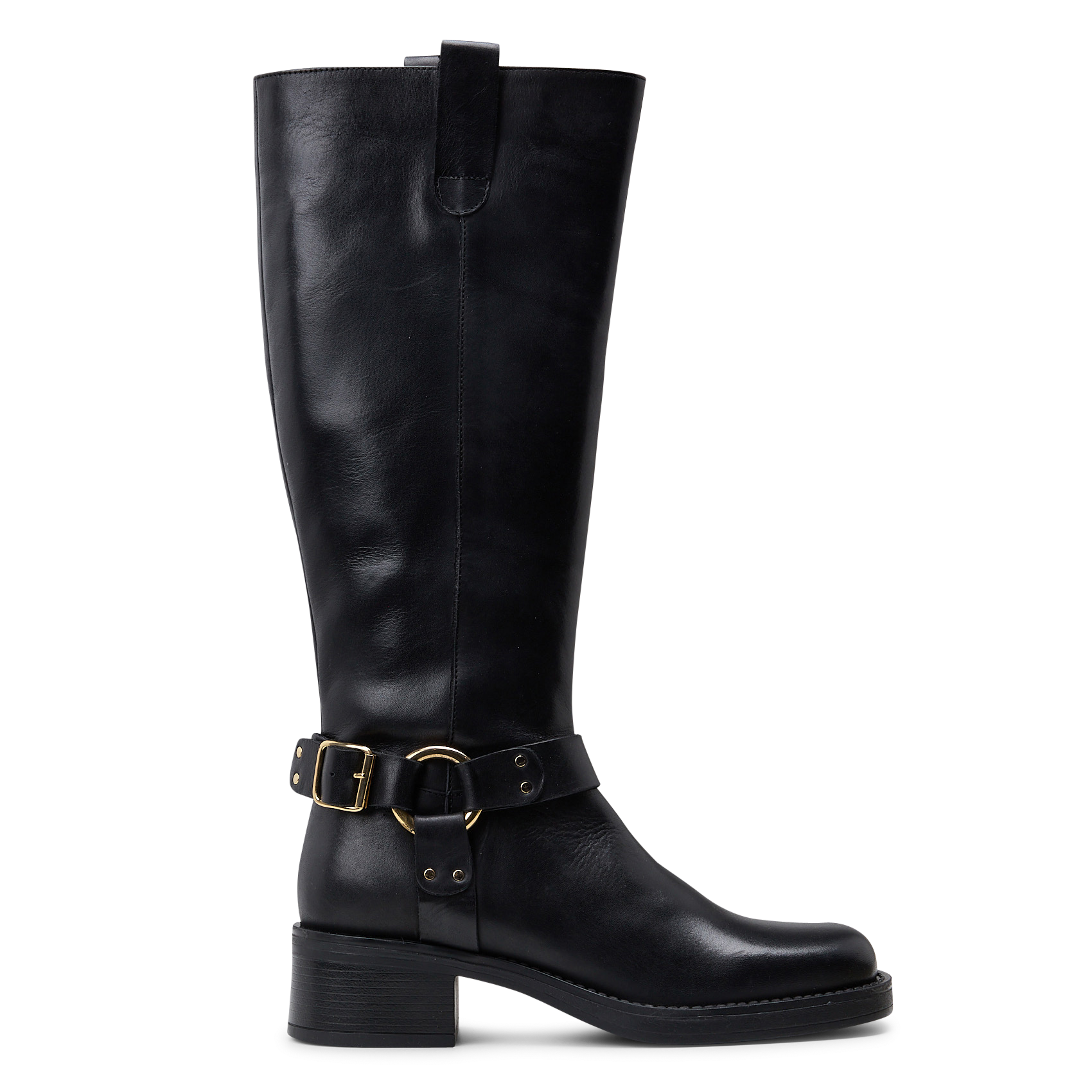 Leather boots LA FEE MARABOUTEE Black