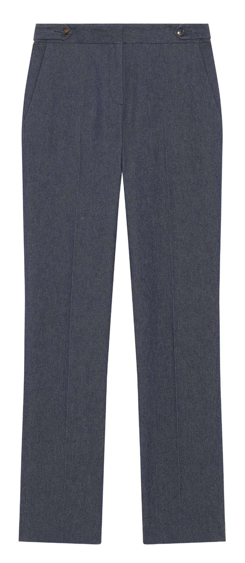 Bobhoedje - katoenblend PABLO Blauw