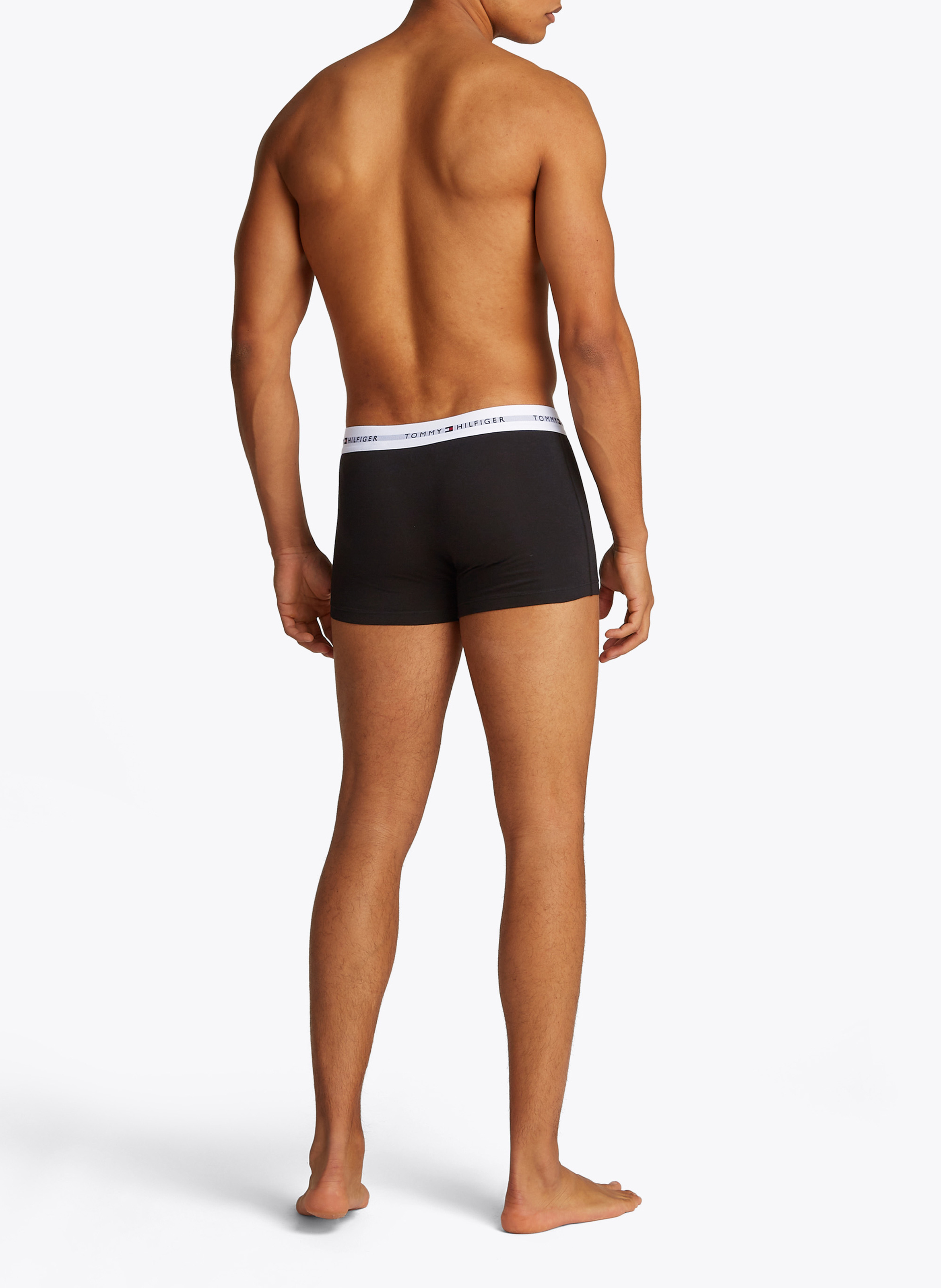 Lot de 3 boxers en coton mélangé TOMMY HILFIGER Rouge