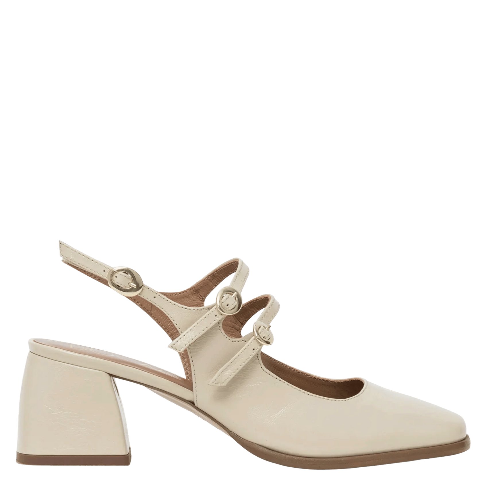 Hoge sandalen van leer BOCAGE