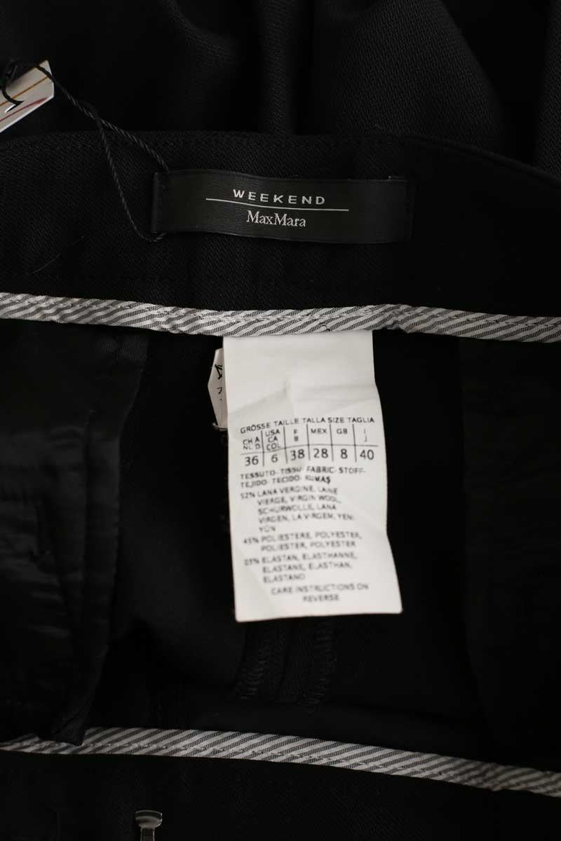 Carrot trousers MAX MARA - Seconde Main Black