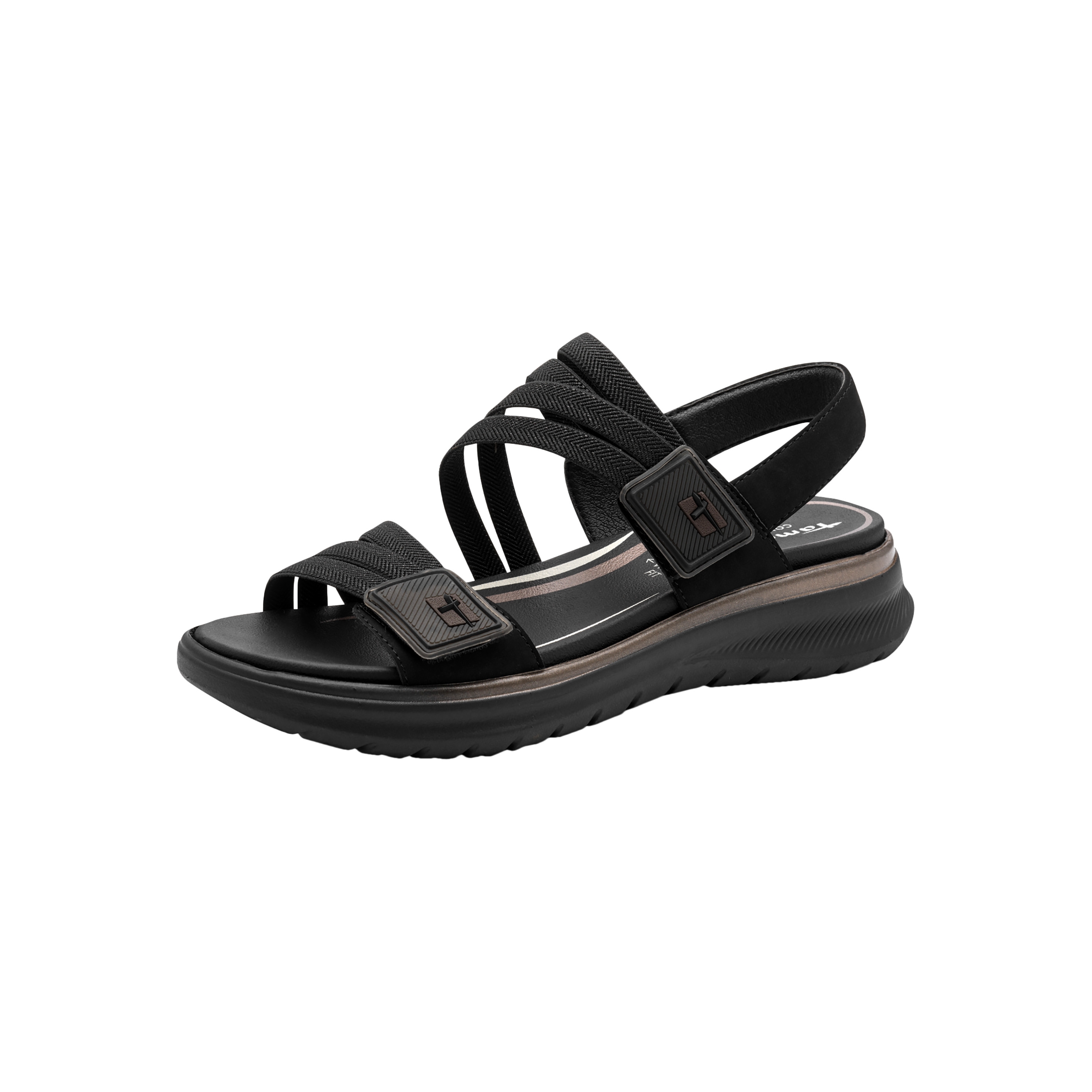 Comfort strap sandals TAMARIS Black