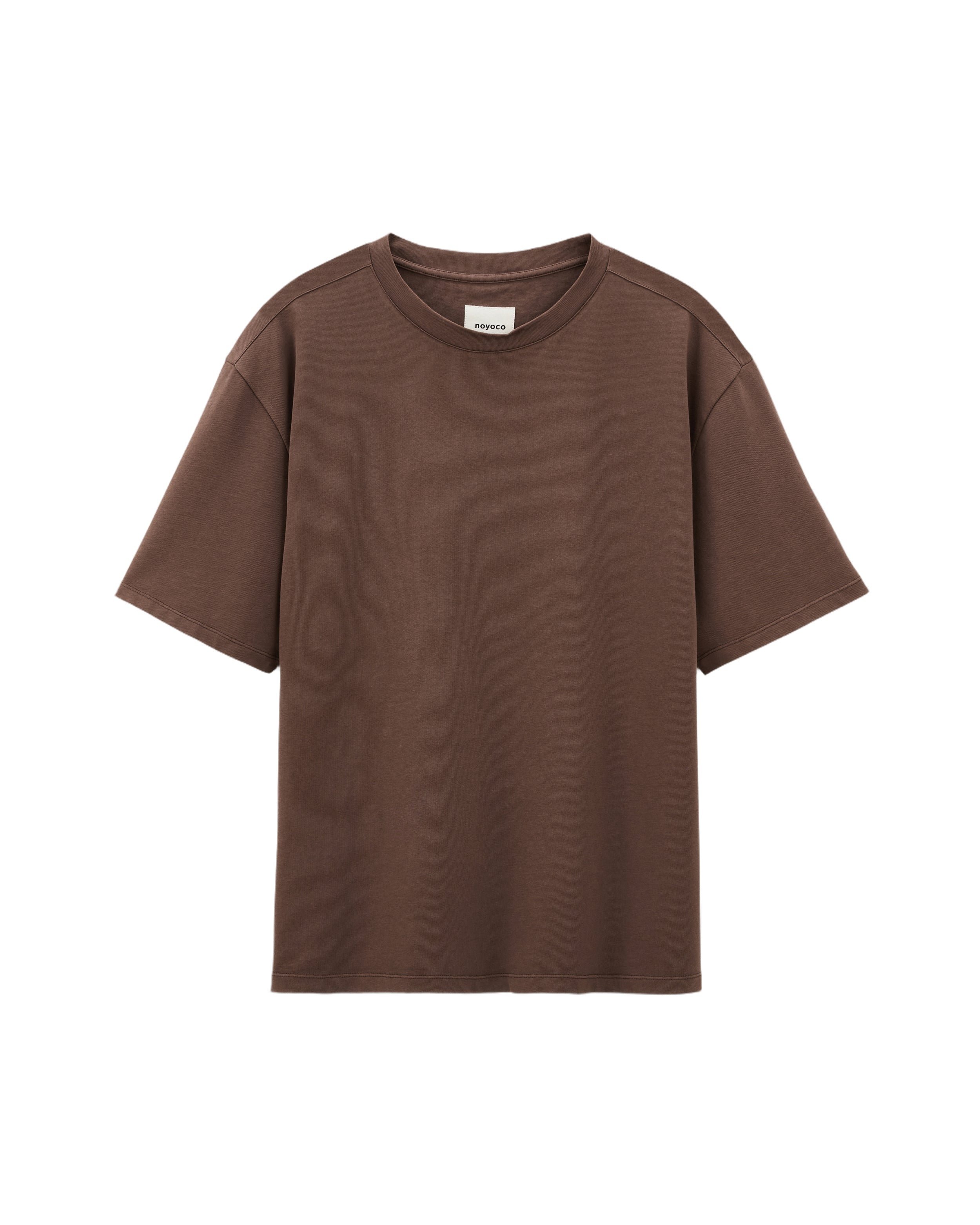 Oversized t-shirt GUMI MOCHA Noyoco Brown