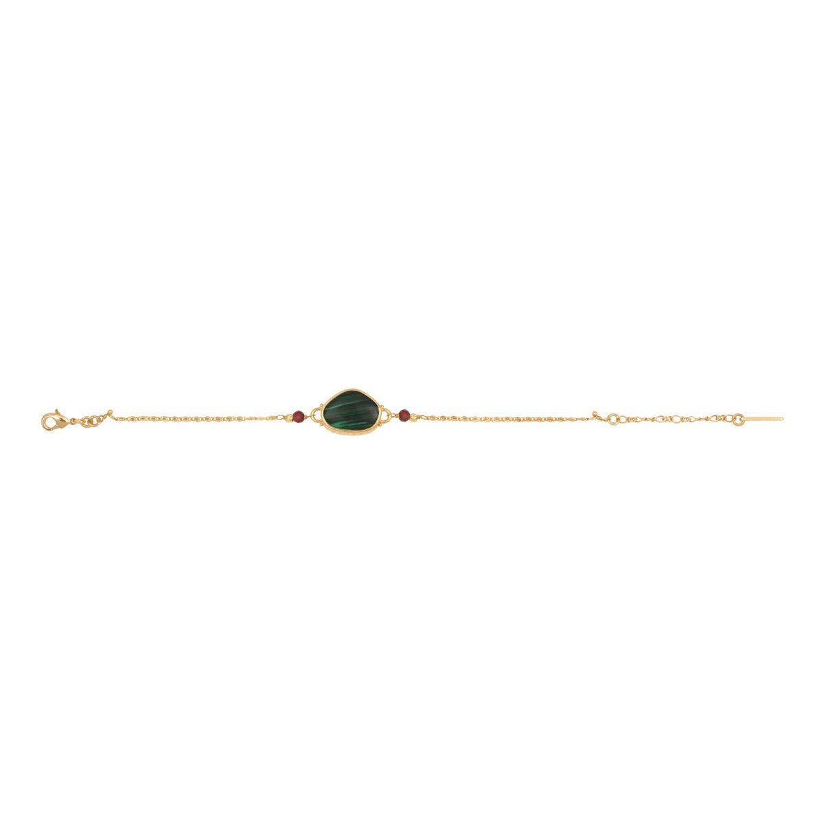 Adjustable slim bracelet SATELLITE PARIS Green