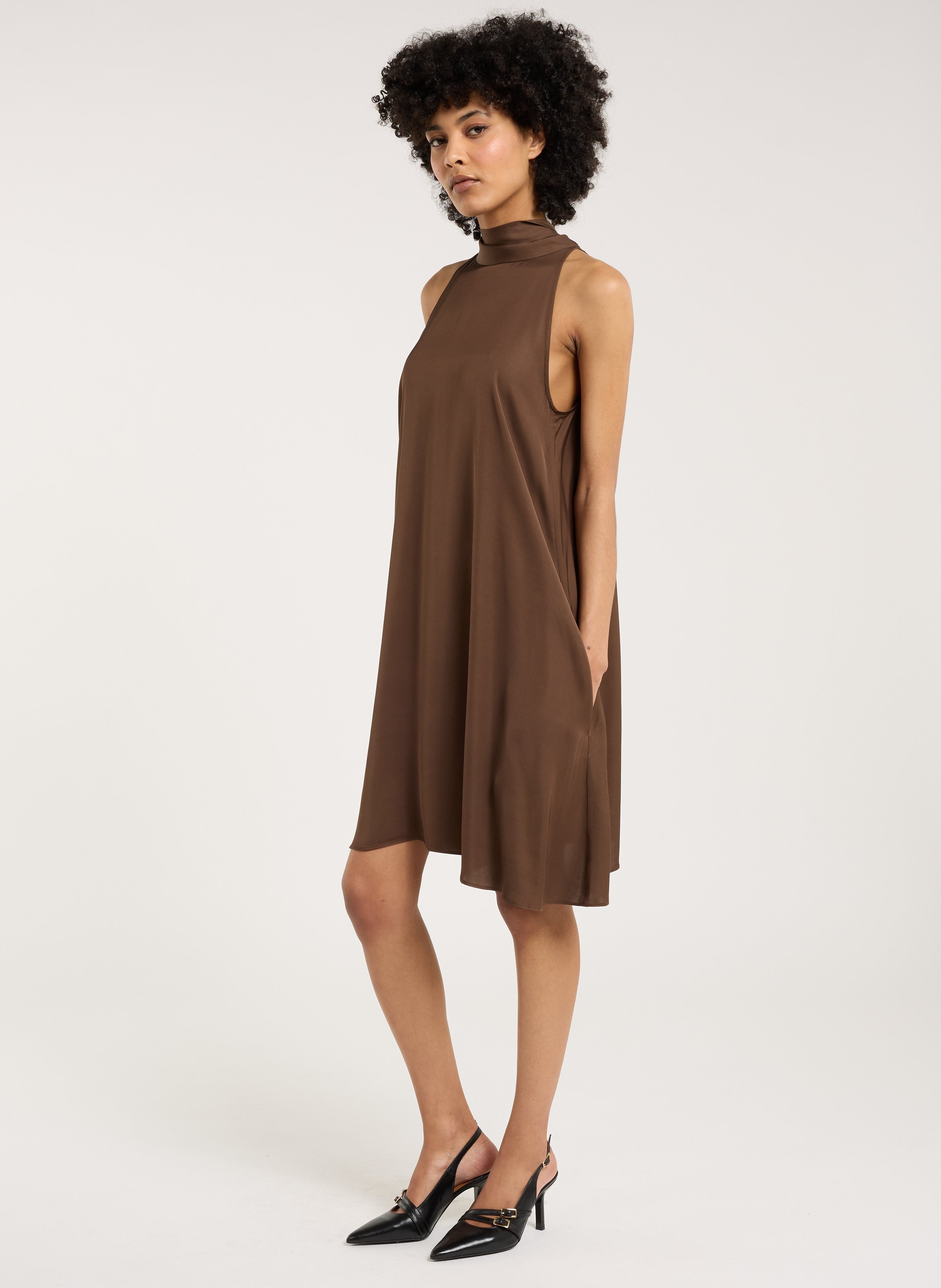 Short halter neck dress SAISON 1865