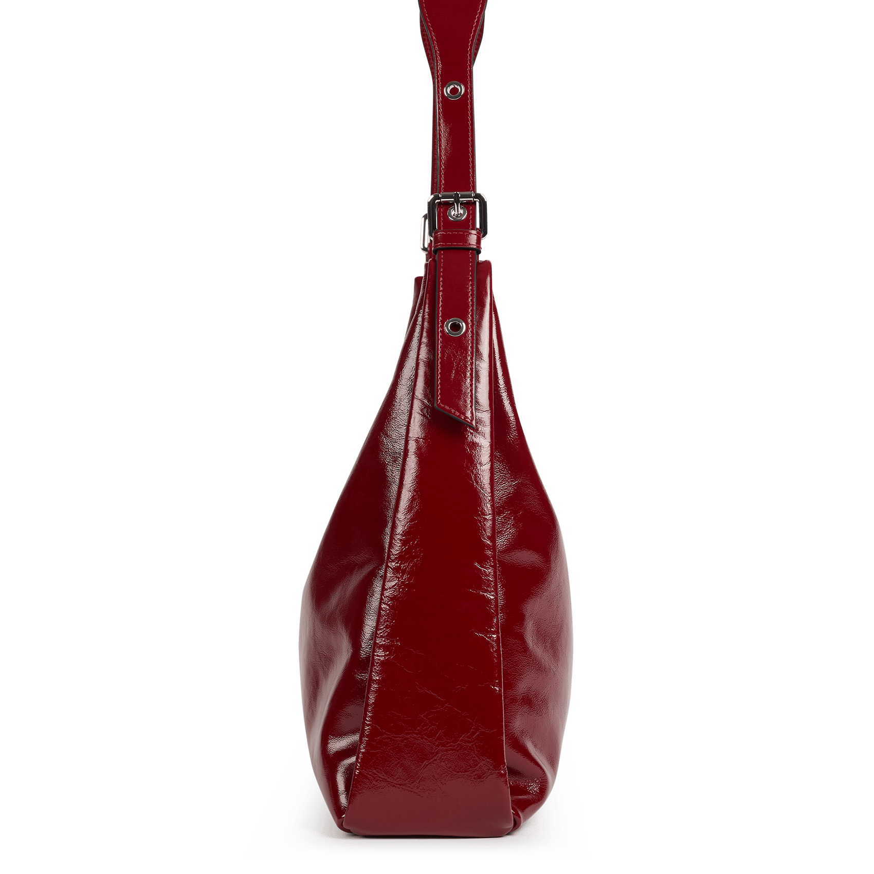 Sac porté épaule en cuir NAT & NIN Rouge