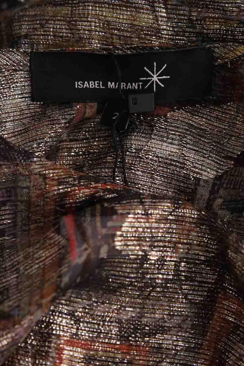 Dress ISABEL MARANT ÉTOILE - SECONDE MAIN Golden