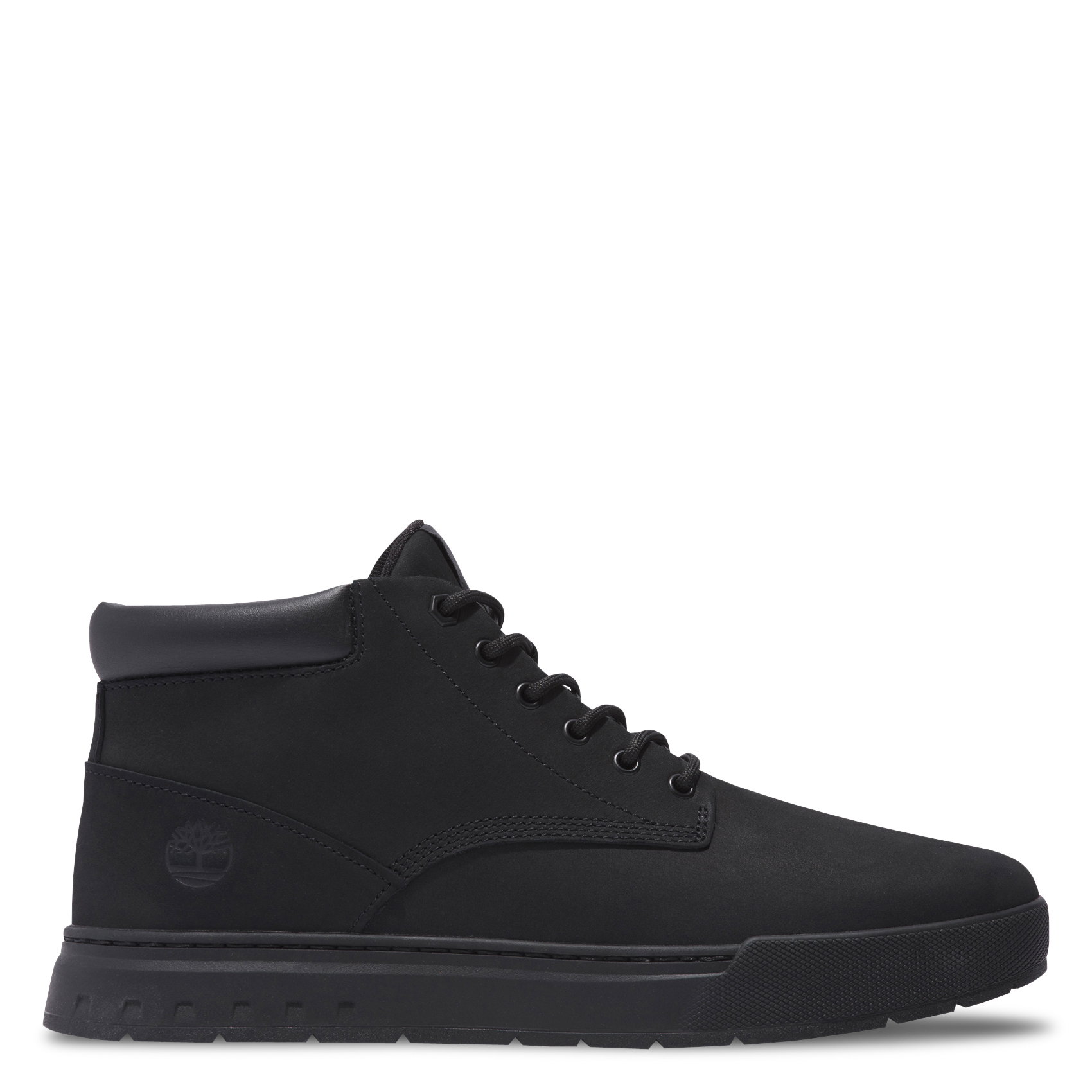 Baskets mi-haute en cuir TIMBERLAND Noir