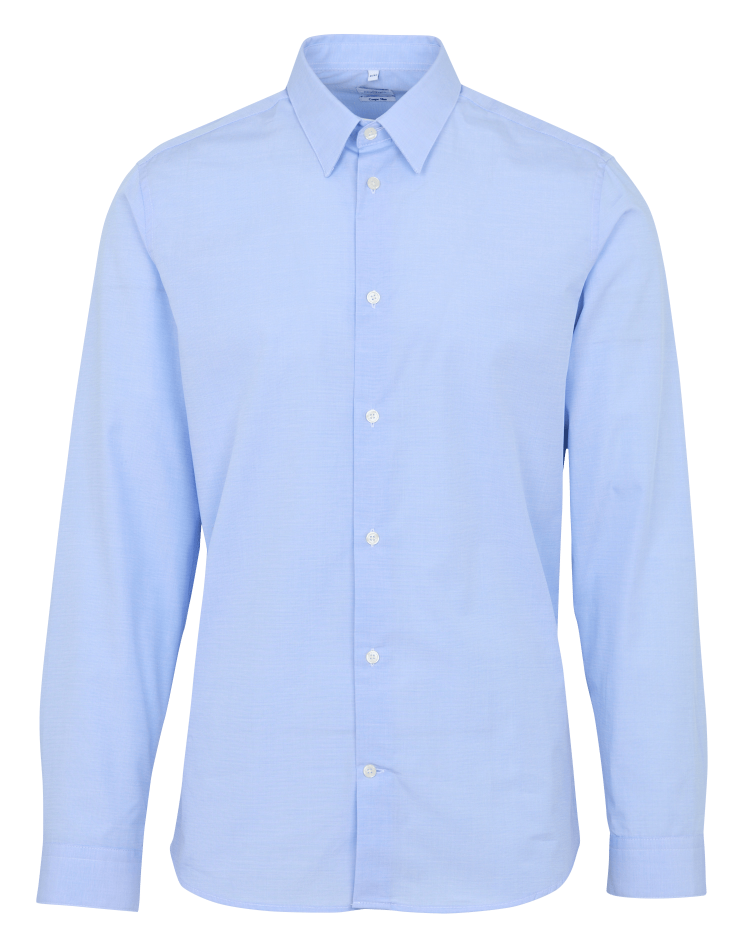 Katoenen slim fit overhemd AU PRINTEMPS PARIS Blauw