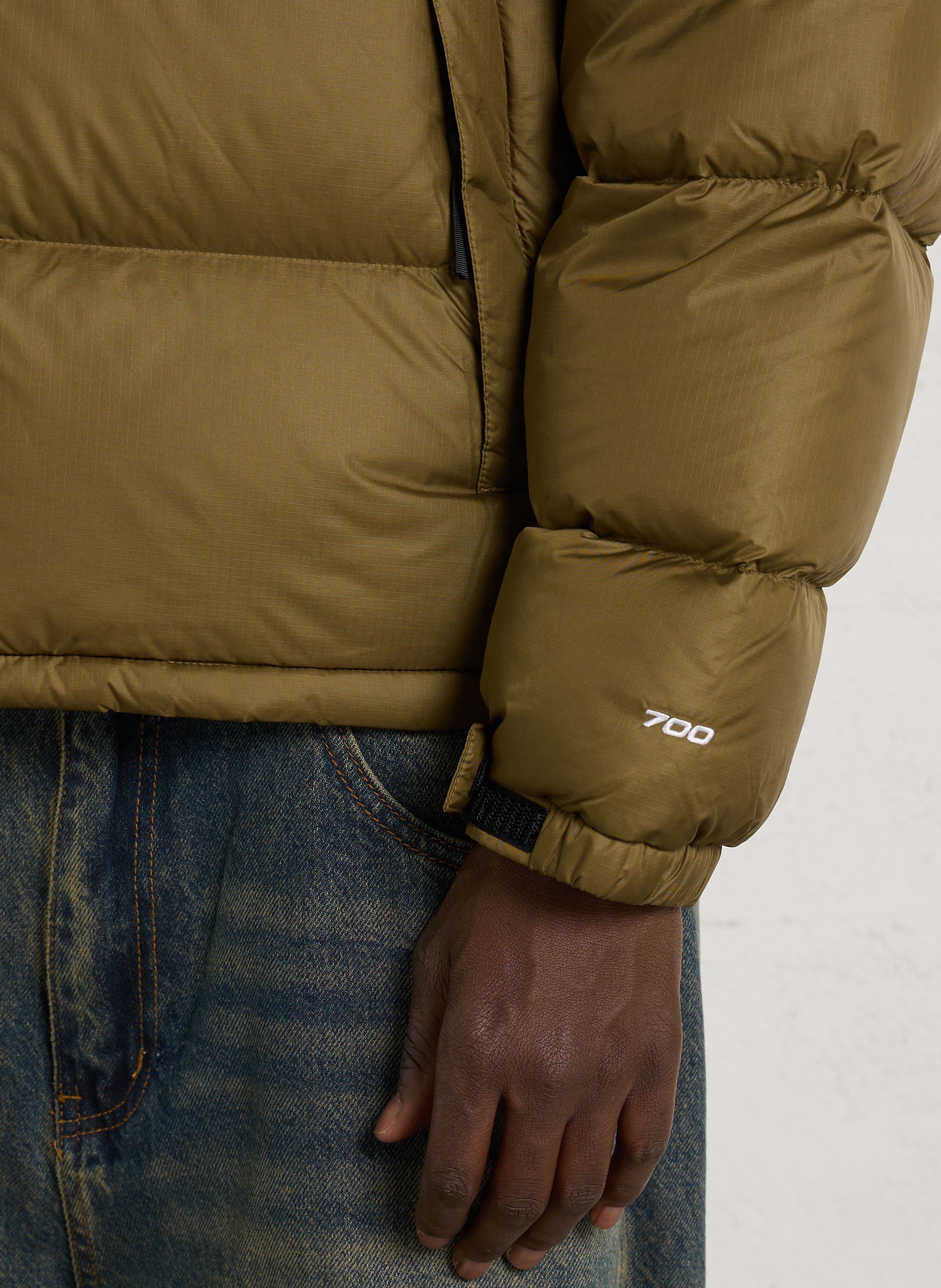 Doudoune droite unie THE NORTH FACE Noir