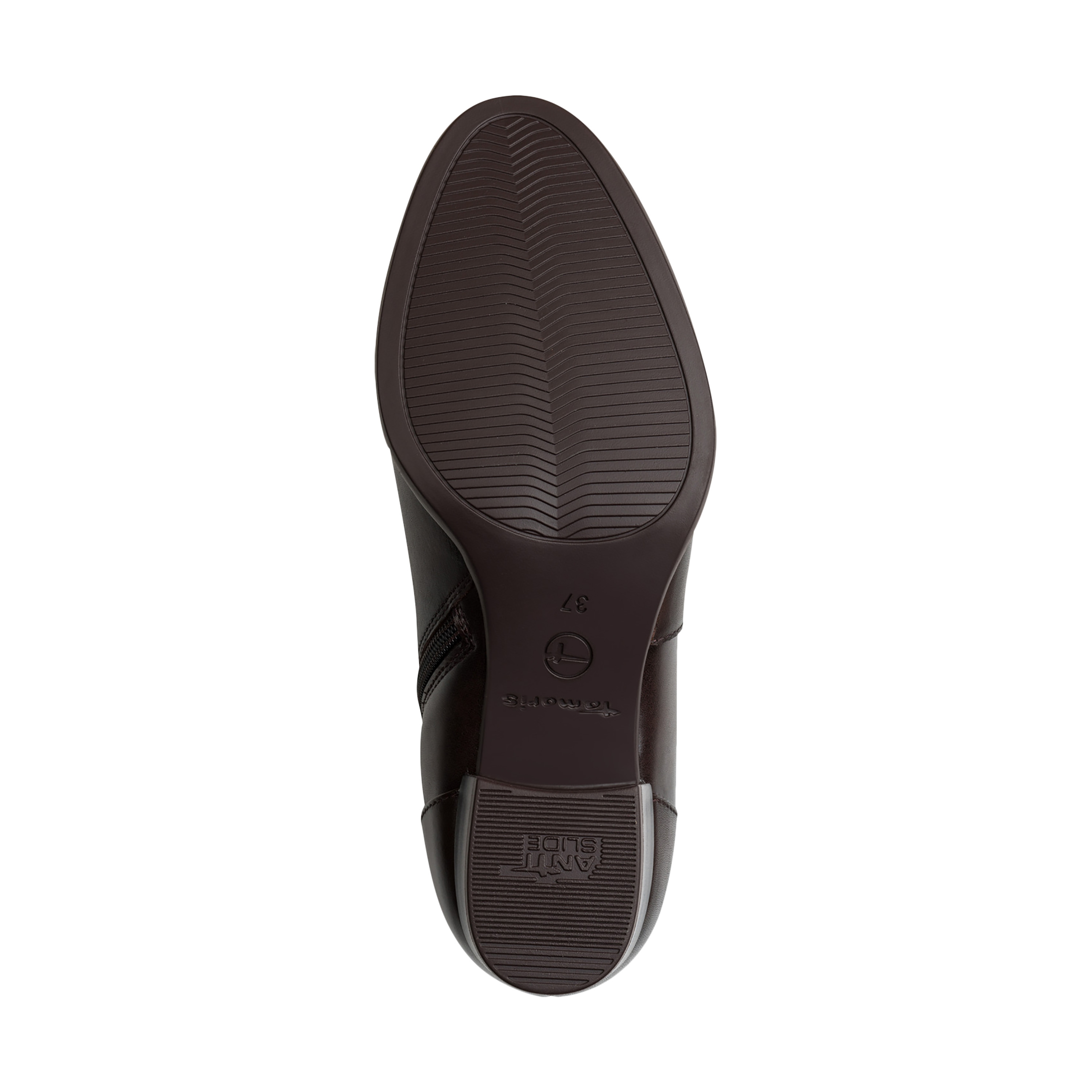 Leather ankle boot TAMARIS Brown