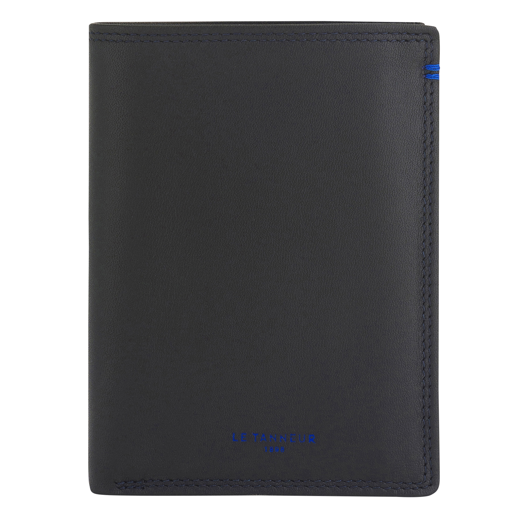 Leren portefeuille LE TANNEUR Zwart
