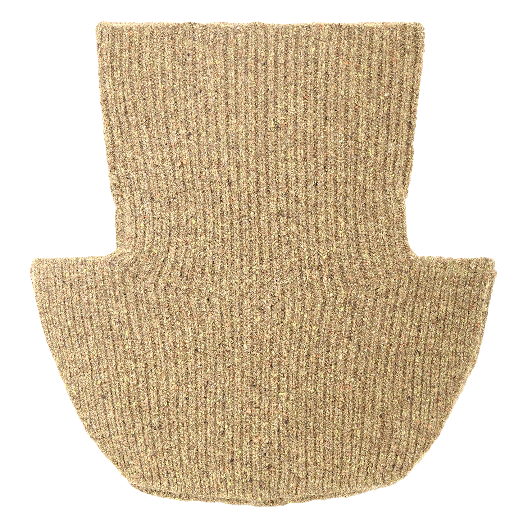 Afneembare col van kasjmier KOON Kaki