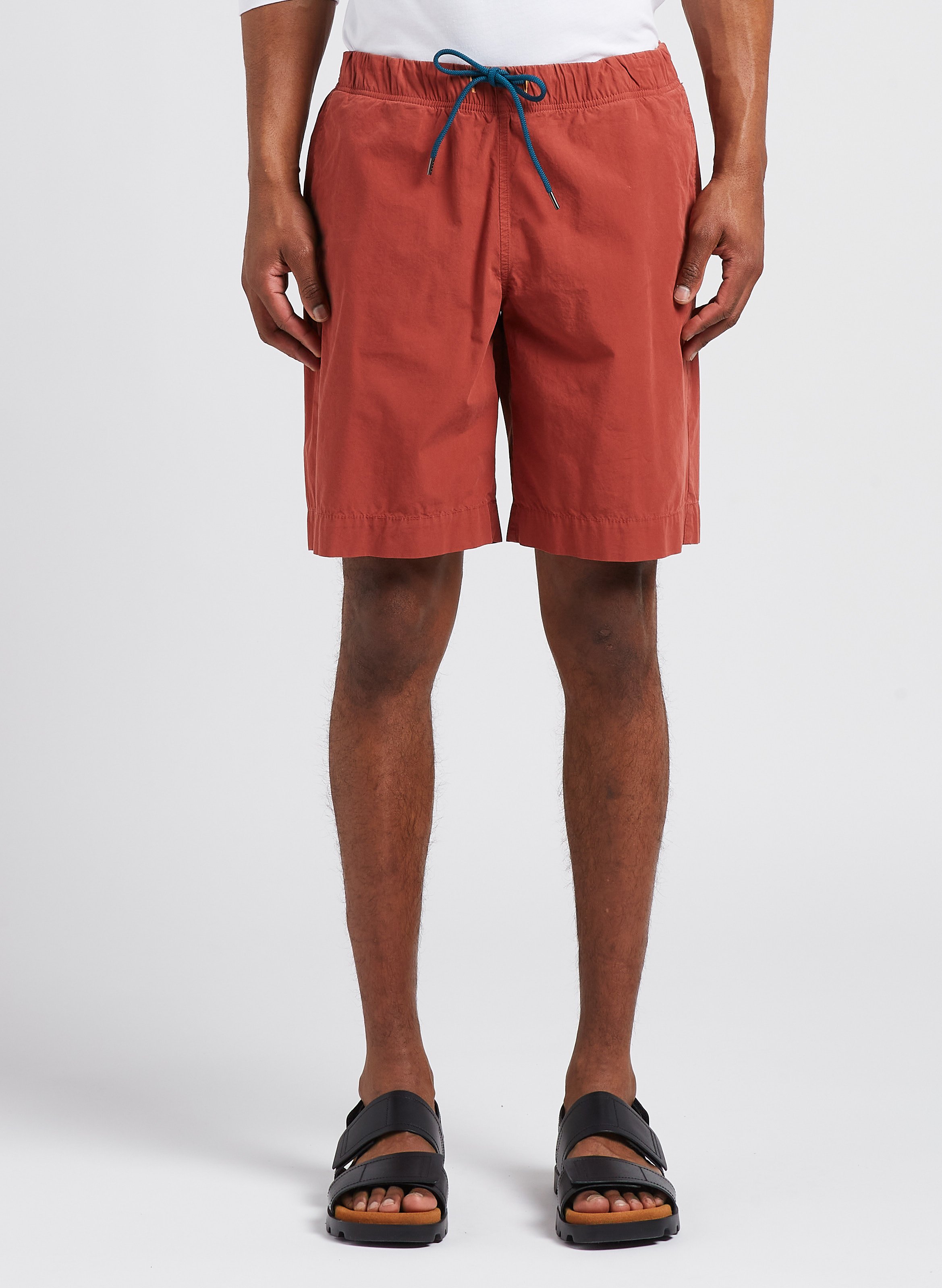 Short droit en coton PAUL SMITH Rouge