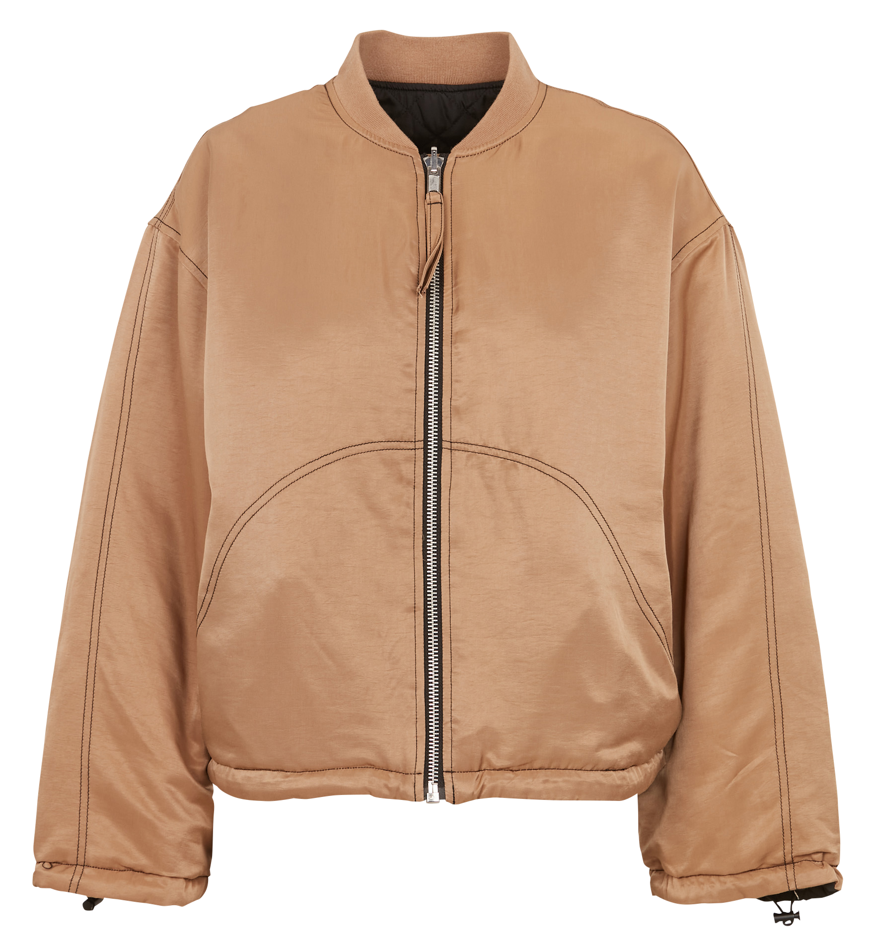 Blouson col montant  OBJECT Marron