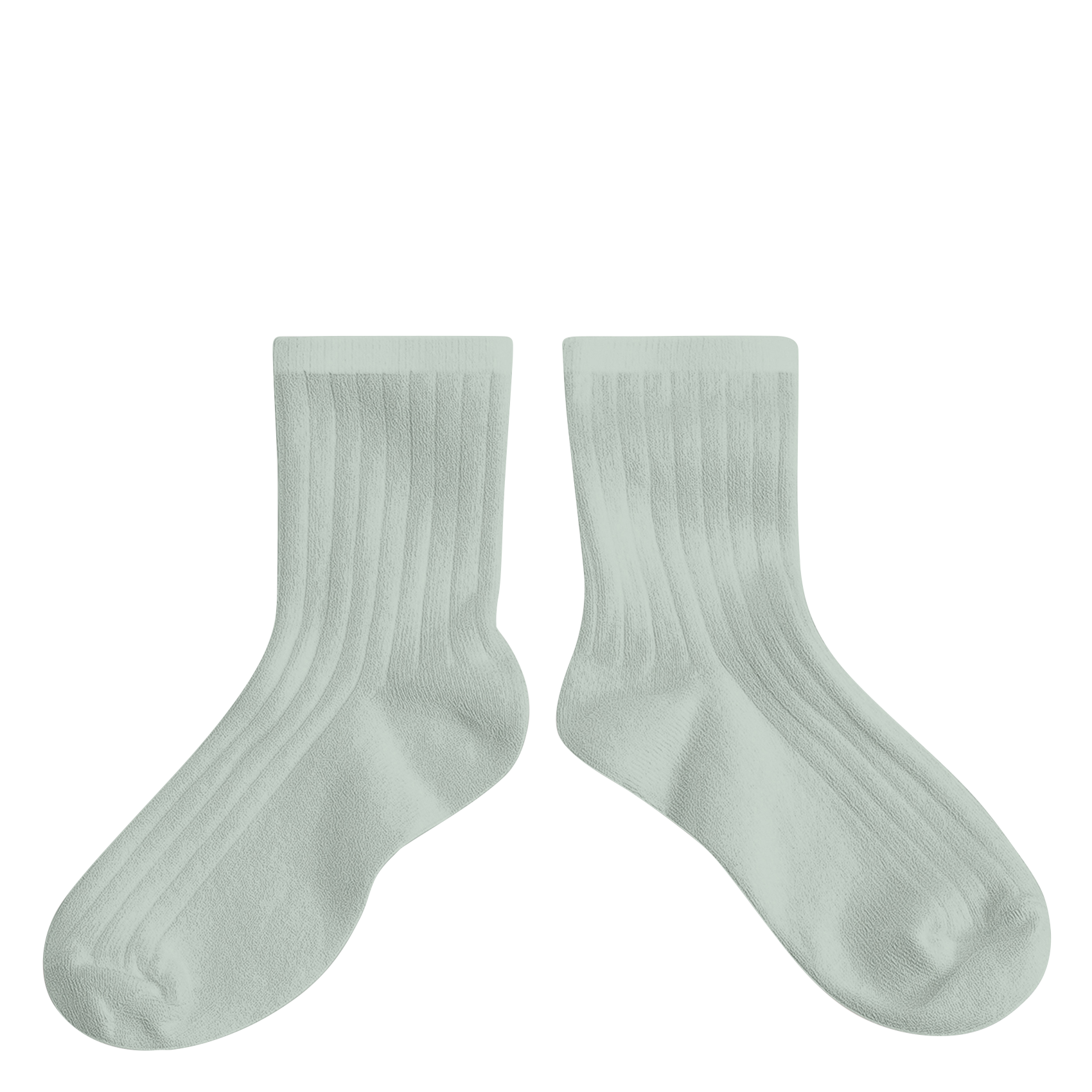 Ribbed cotton-blend socks COLLEGIEN Green