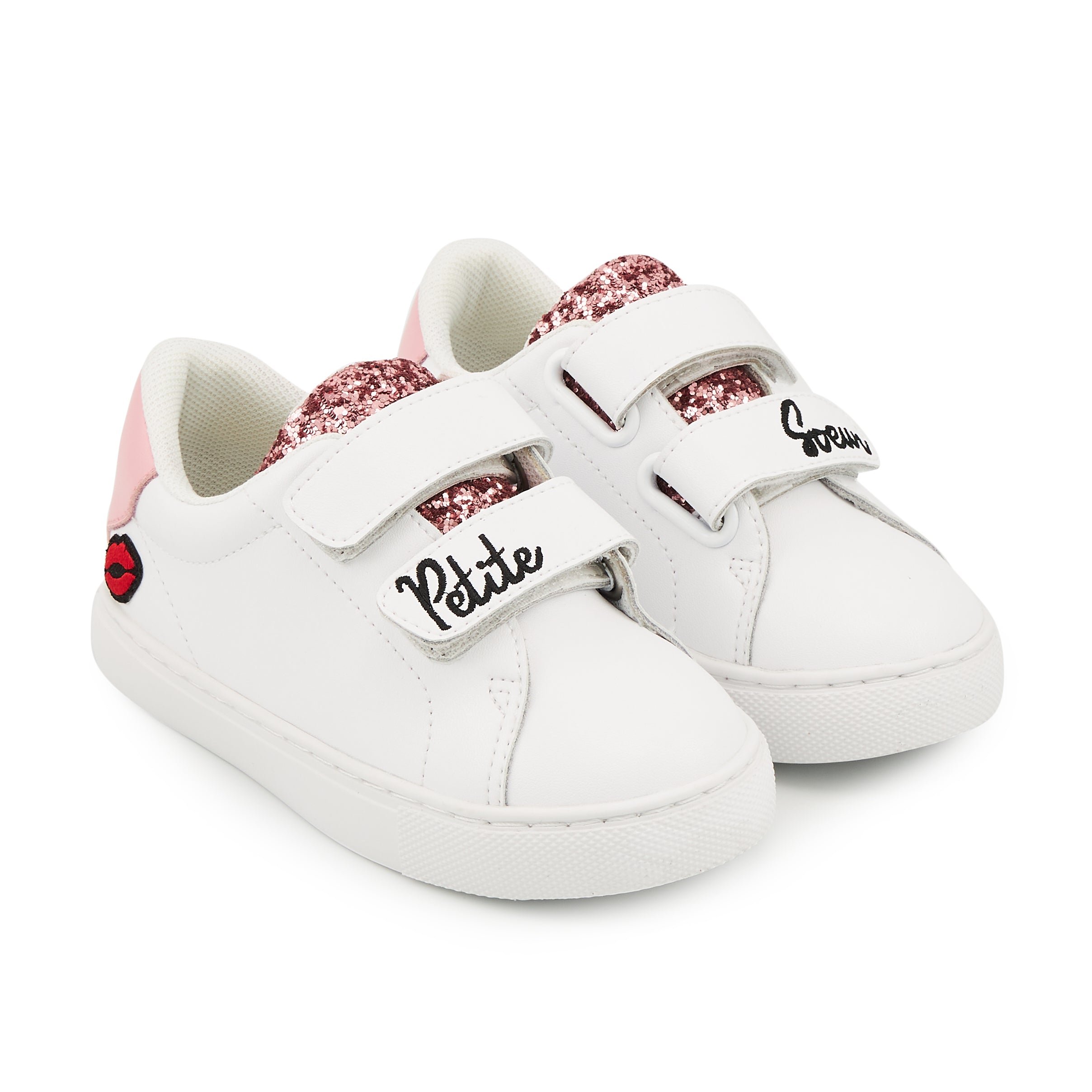 Leather sneakers BONS BAISERS PARIS White