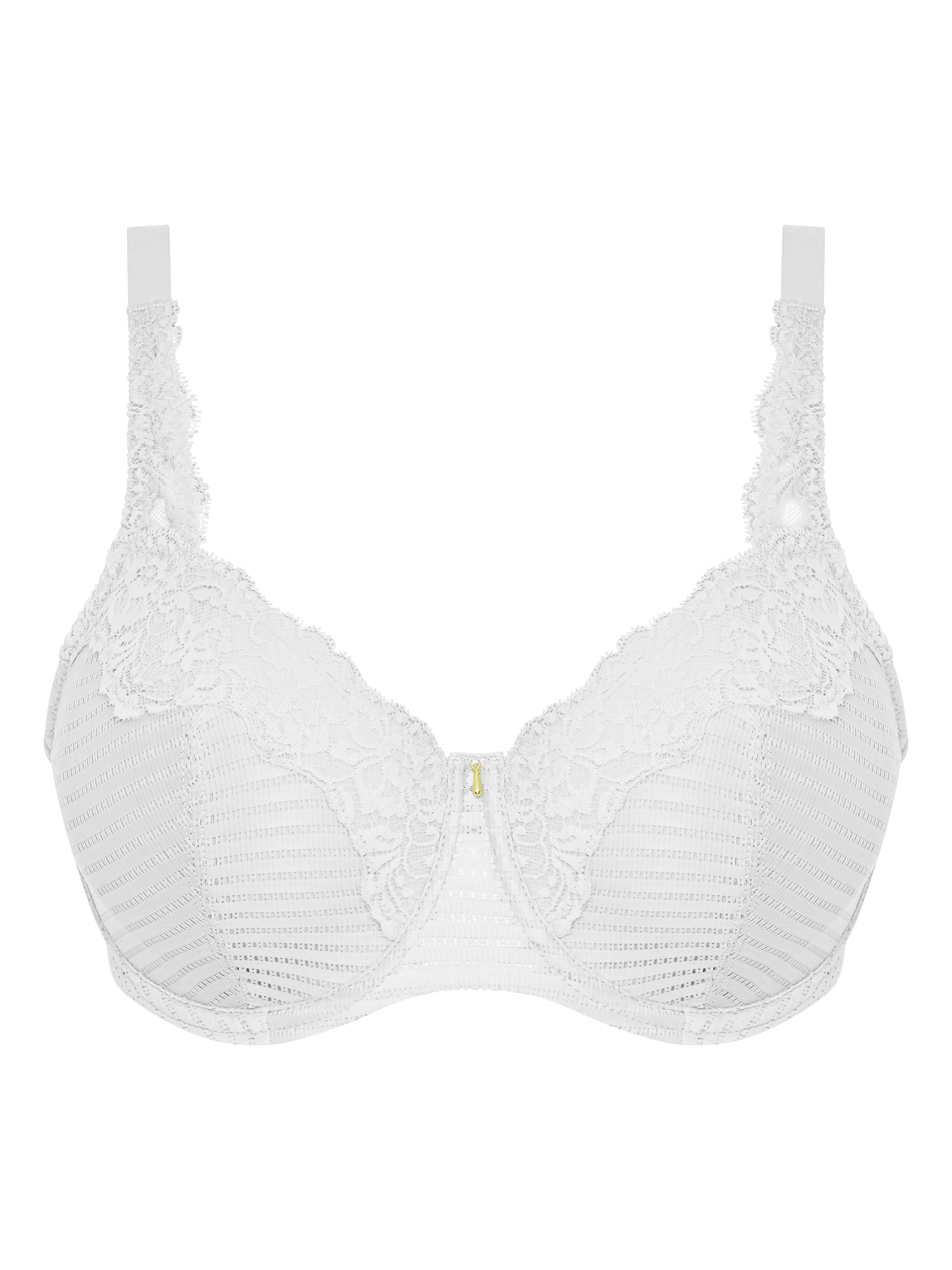 Full-cup bra CHANTELLE White