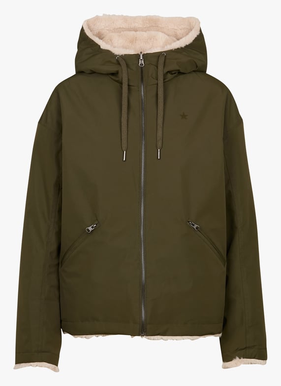 Sud express manteau vert sale