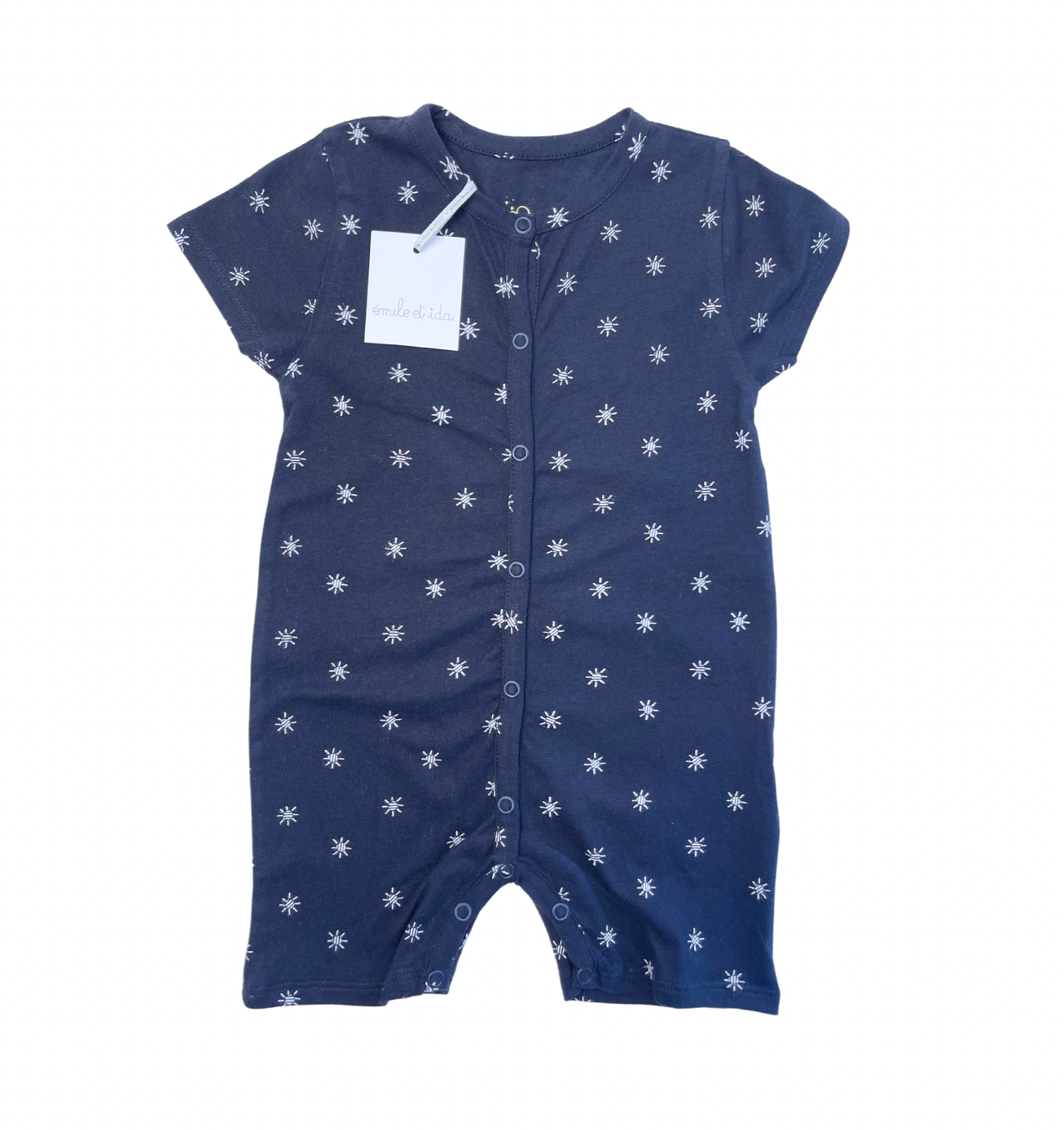 Blue Baby Pyjamas - 12 months EMILE ET IDA - SECONDE MAIN Blue