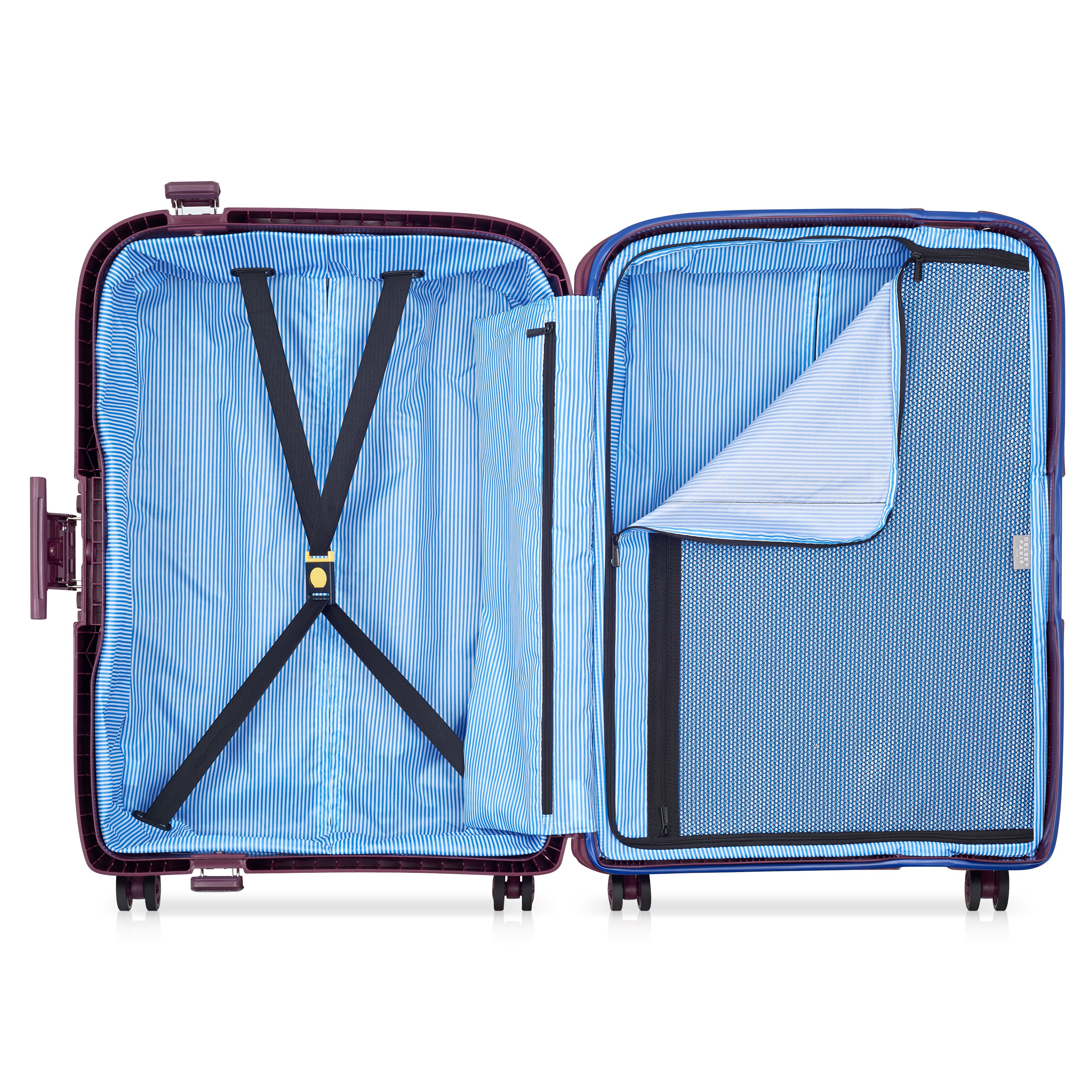 Valise soute rigide DELSEY PARIS Violet