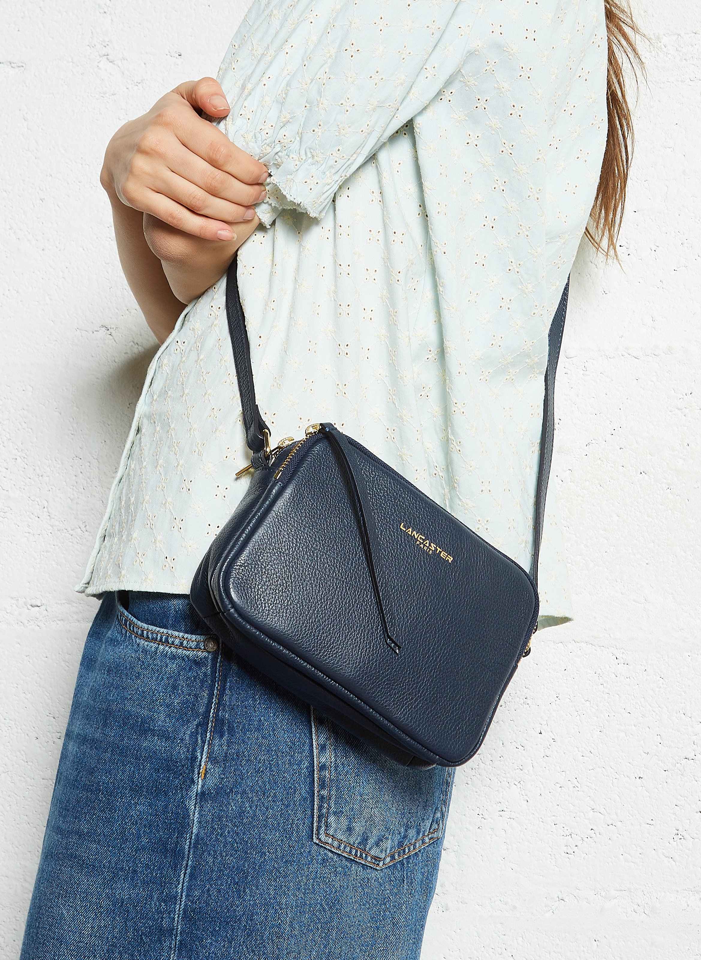 Trotter Mini-Umhängetasche Blau