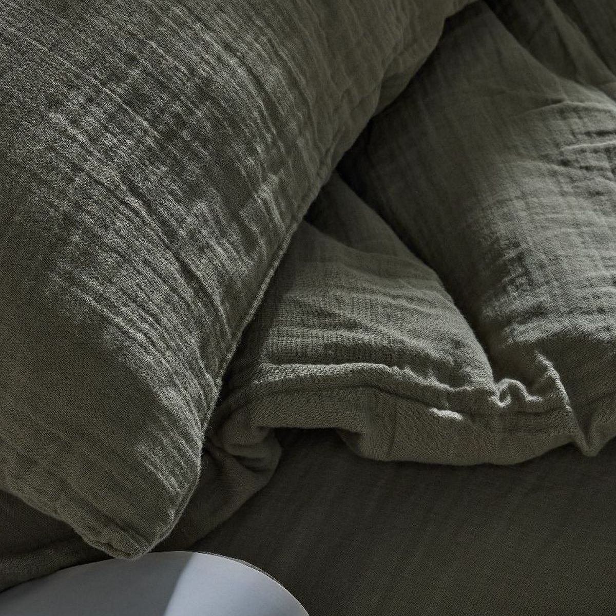 Cotton bedding set TODAY LINGE DE MAISON Green