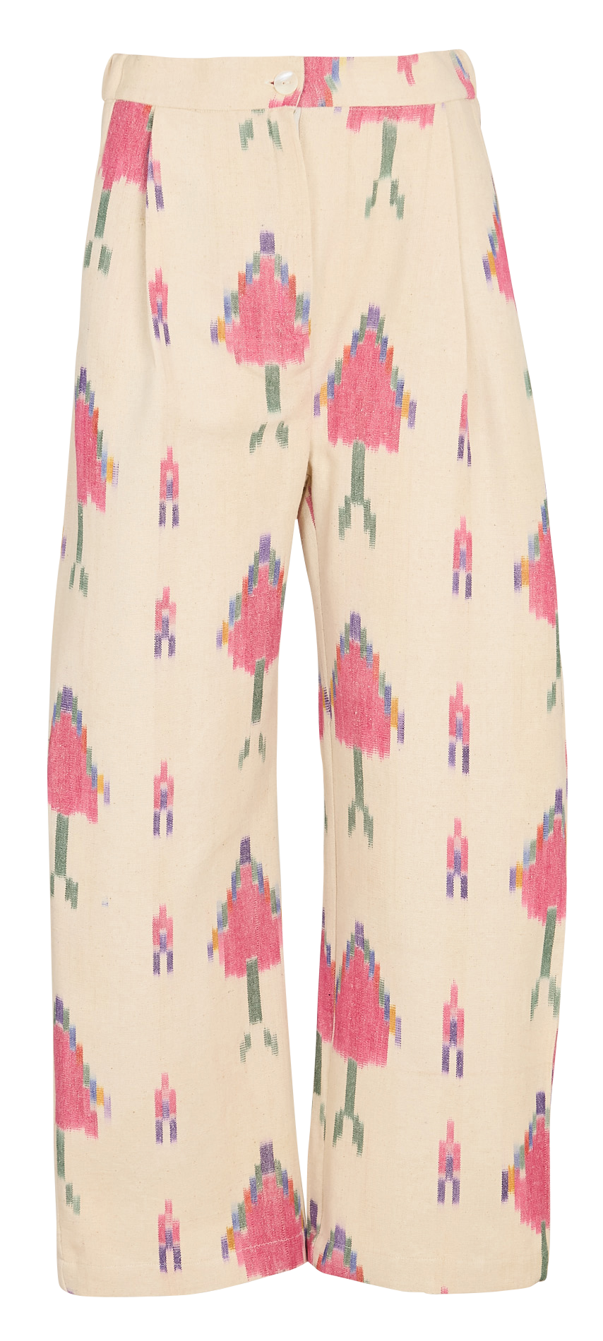 Pantalon large en coton imprimé AUTRE AURA Multicolore