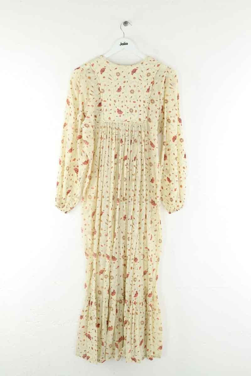 Cotton dress LAURENCE BRAS - Seconde Main Yellow