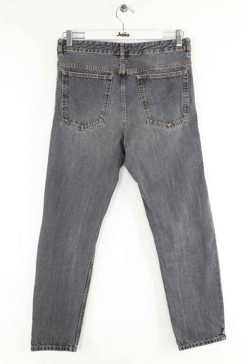 Cotton skinny jeans ISABEL MARANT ÉTOILE - SECONDE MAIN Black