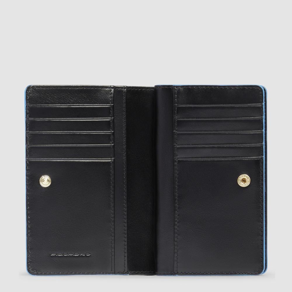Babylon leather wallet PIQUADRO Black