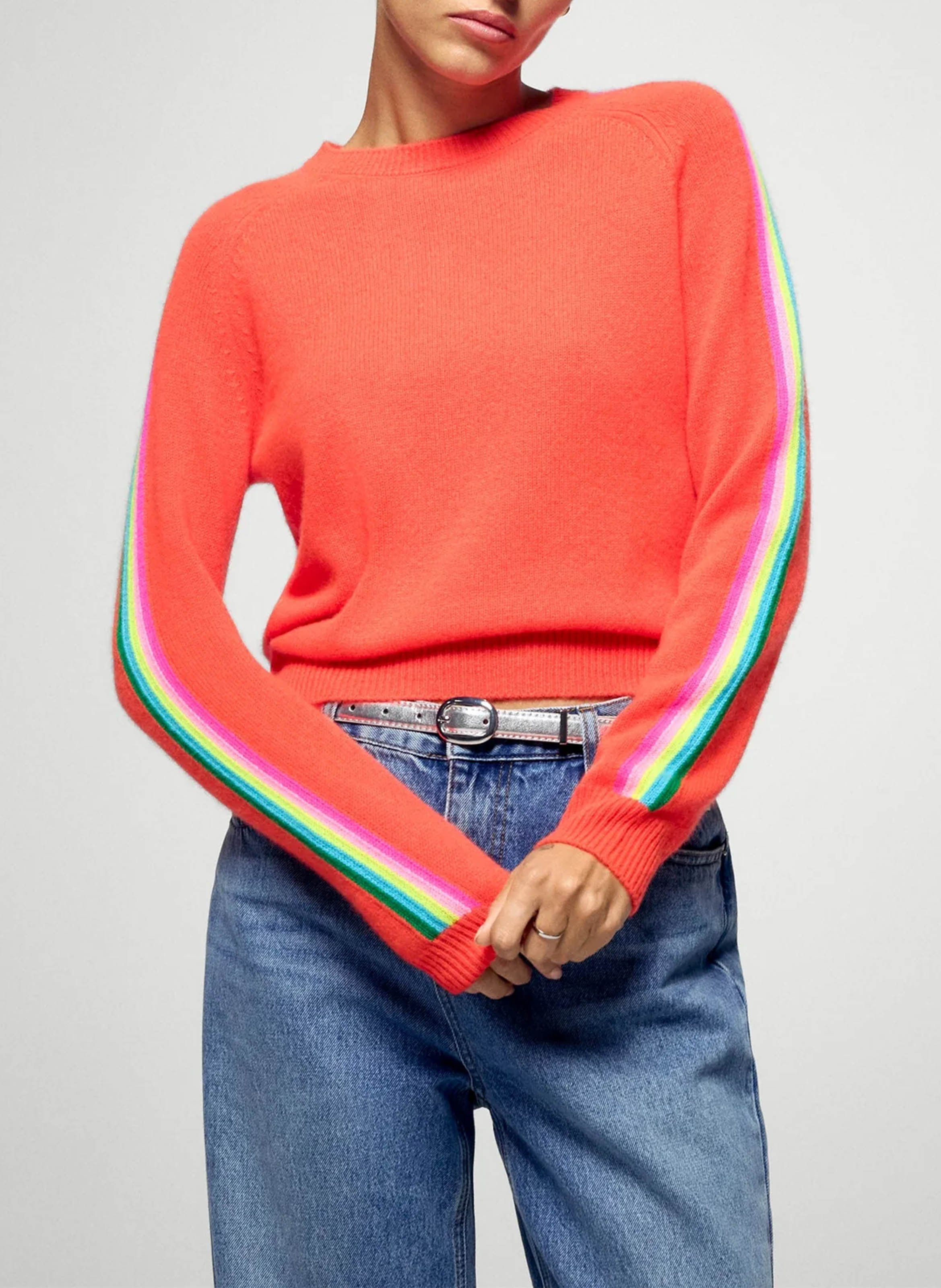 Oversized round neck cashmere sweater FROM FUTURE
