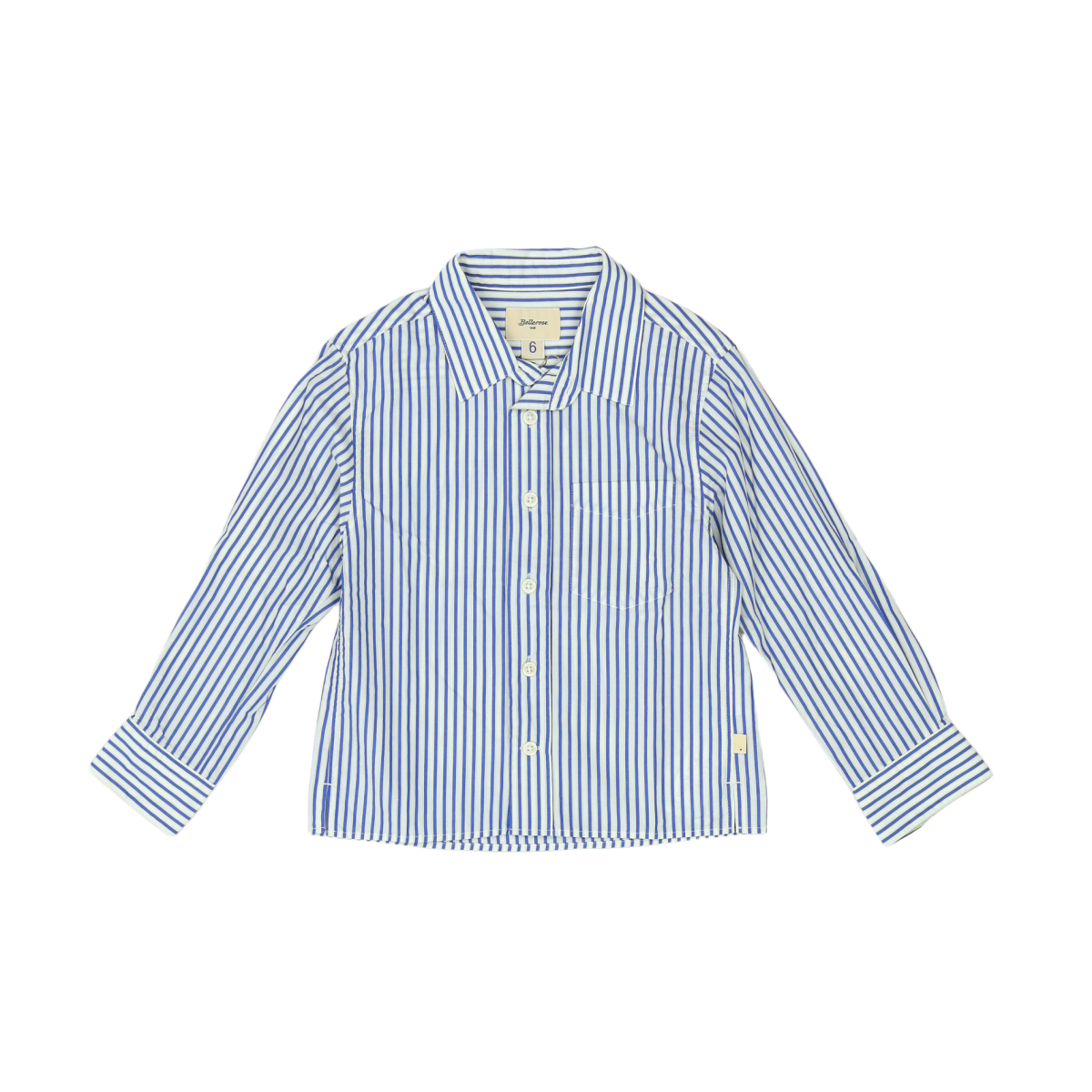 White child's shirt - 8 years BELLEROSE - Seconde Main White