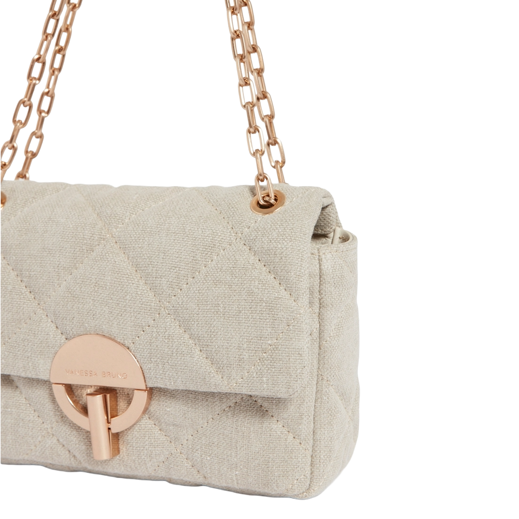 Baindeminuit shoulder bag VANESSA BRUNO Beige