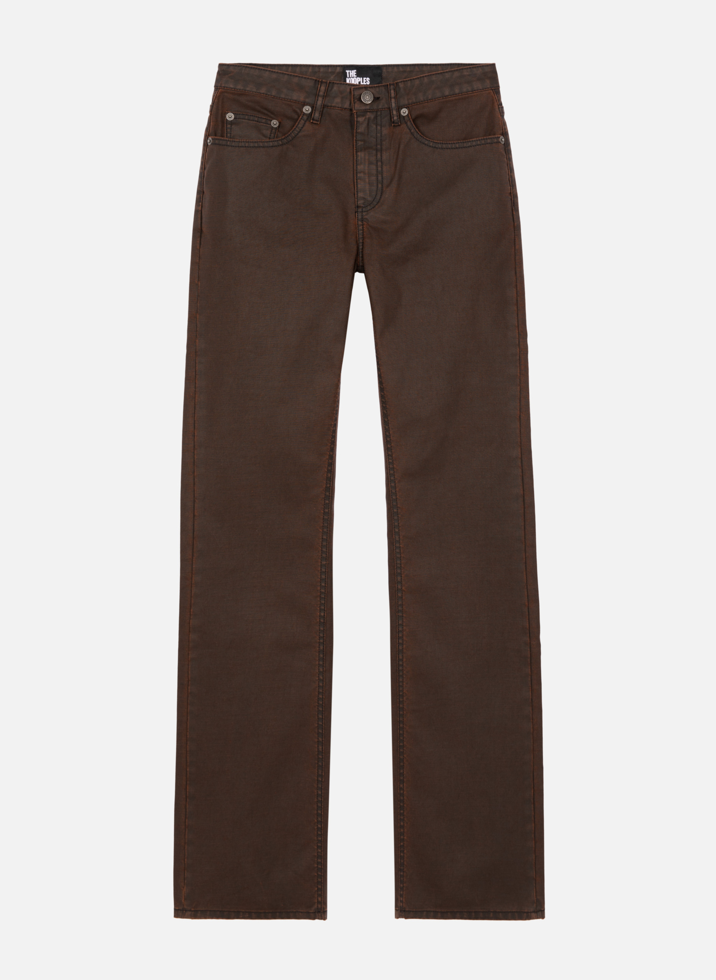Boot-cut jeans THE KOOPLES Brown